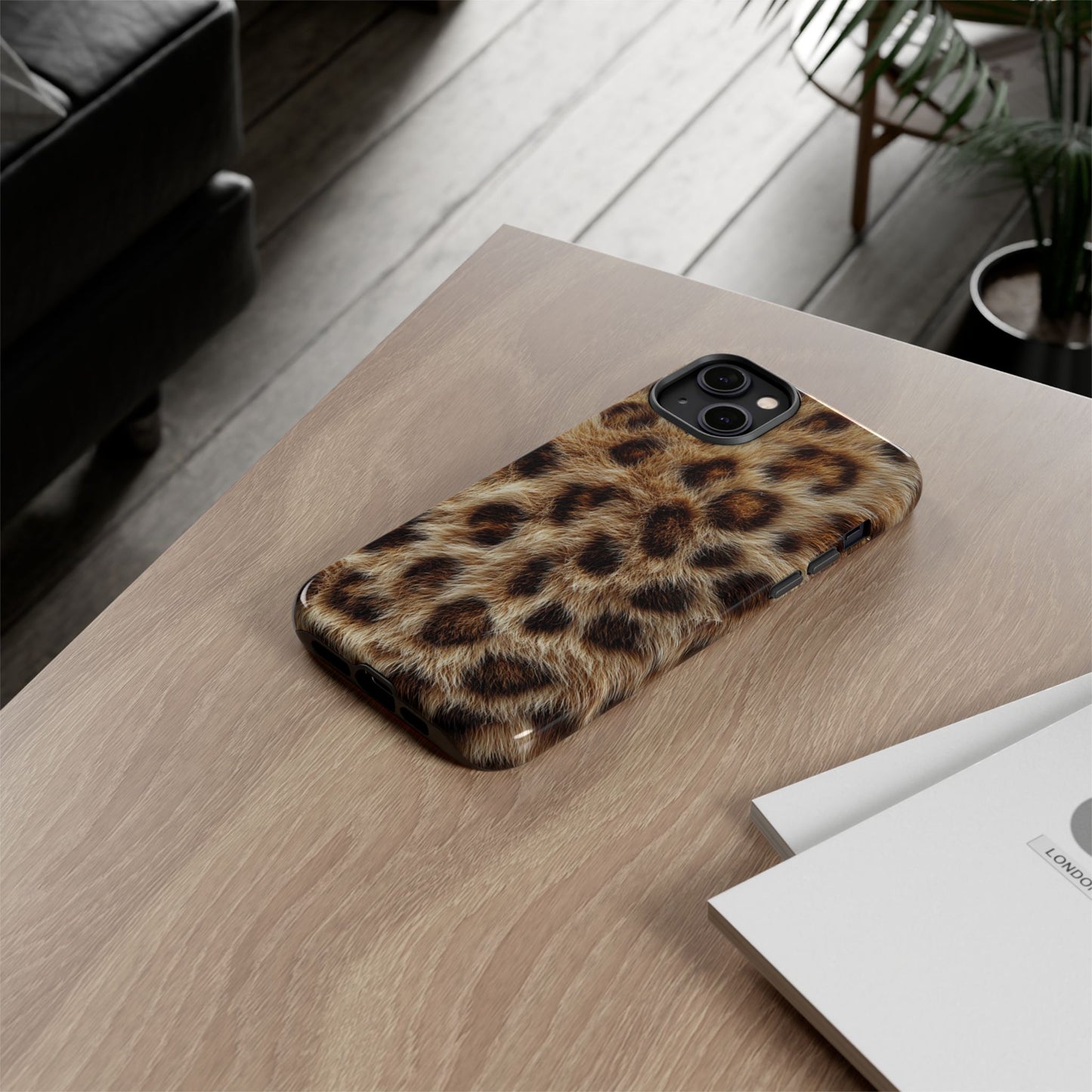 Leopard Print (iPhone X - iPhone 17 Pro Max) [TOUGH CASE]