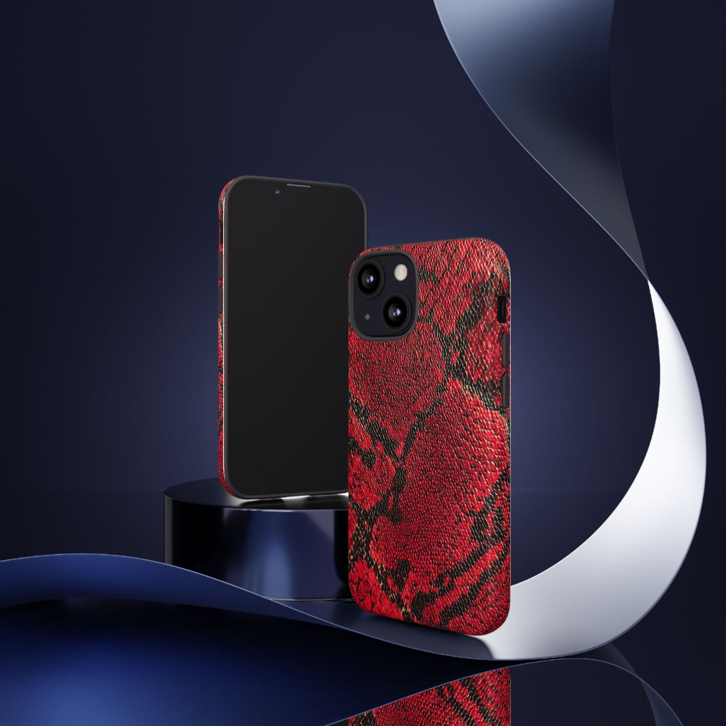 Red Snake Skin [TOUGH CASE]