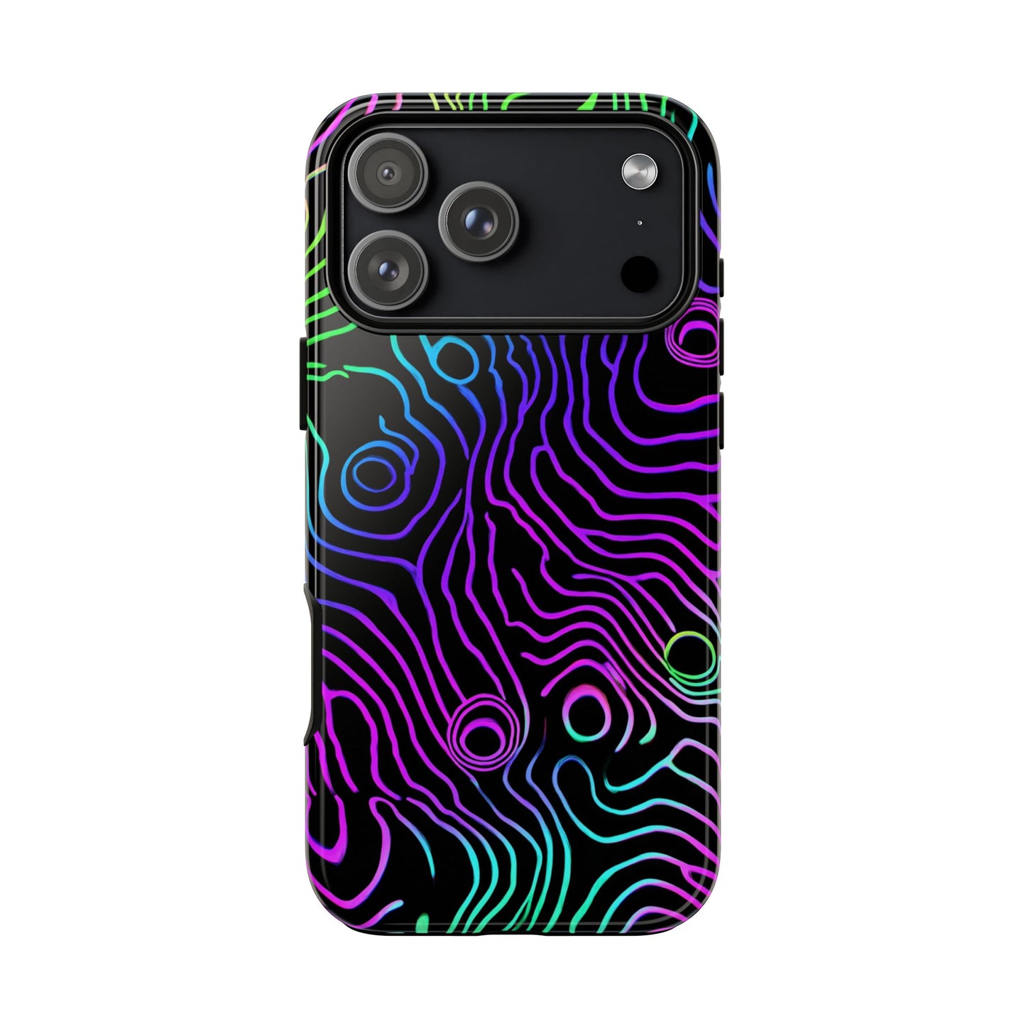 Topographic (iPhone X - iPhone 17 Pro Max) [TOUGH CASE]