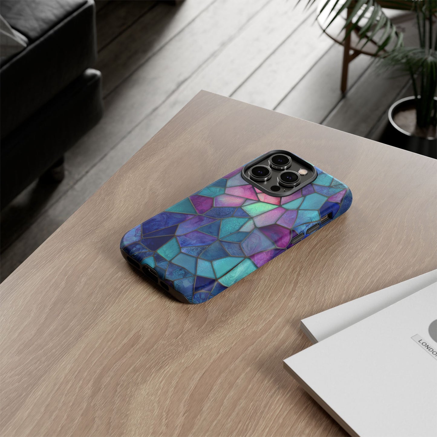 Stained Glass (iPhone X - iPhone 17 Pro Max) [TOUGH CASE]