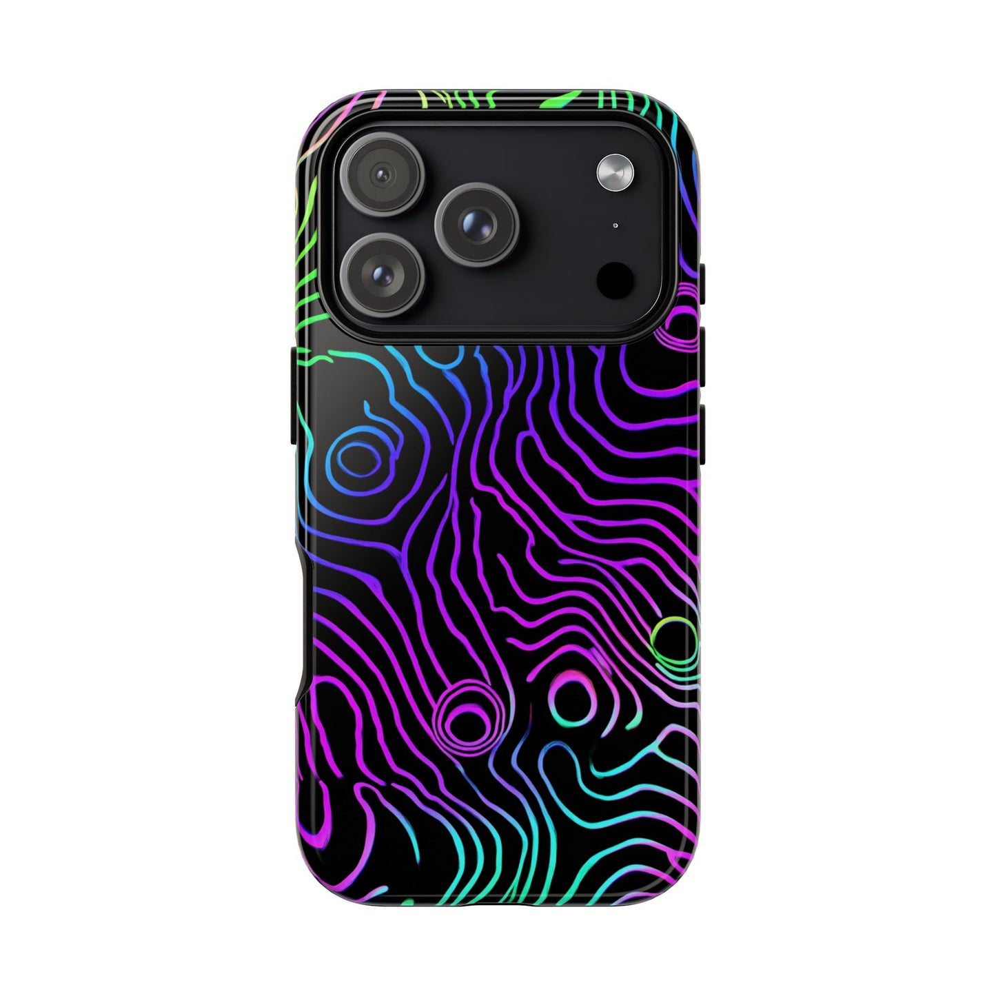 Topographic (iPhone X - iPhone 17 Pro Max) [TOUGH CASE]