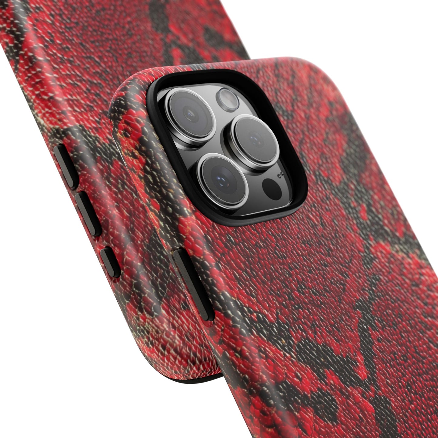 Red Snake Skin [TOUGH CASE]