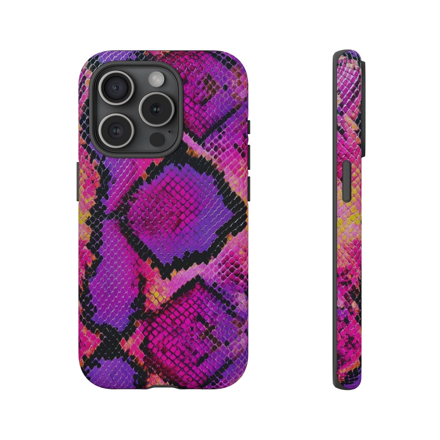 Purple Pink Snake Skin [TOUGH CASE]