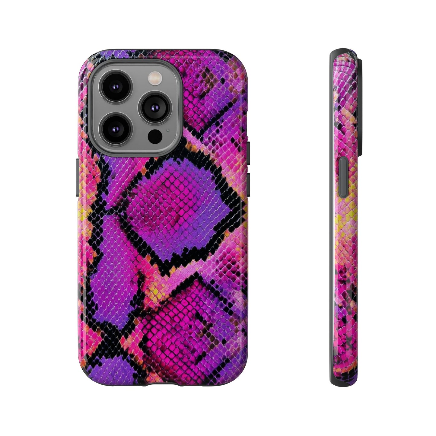 Purple Pink Snake Skin [TOUGH CASE]