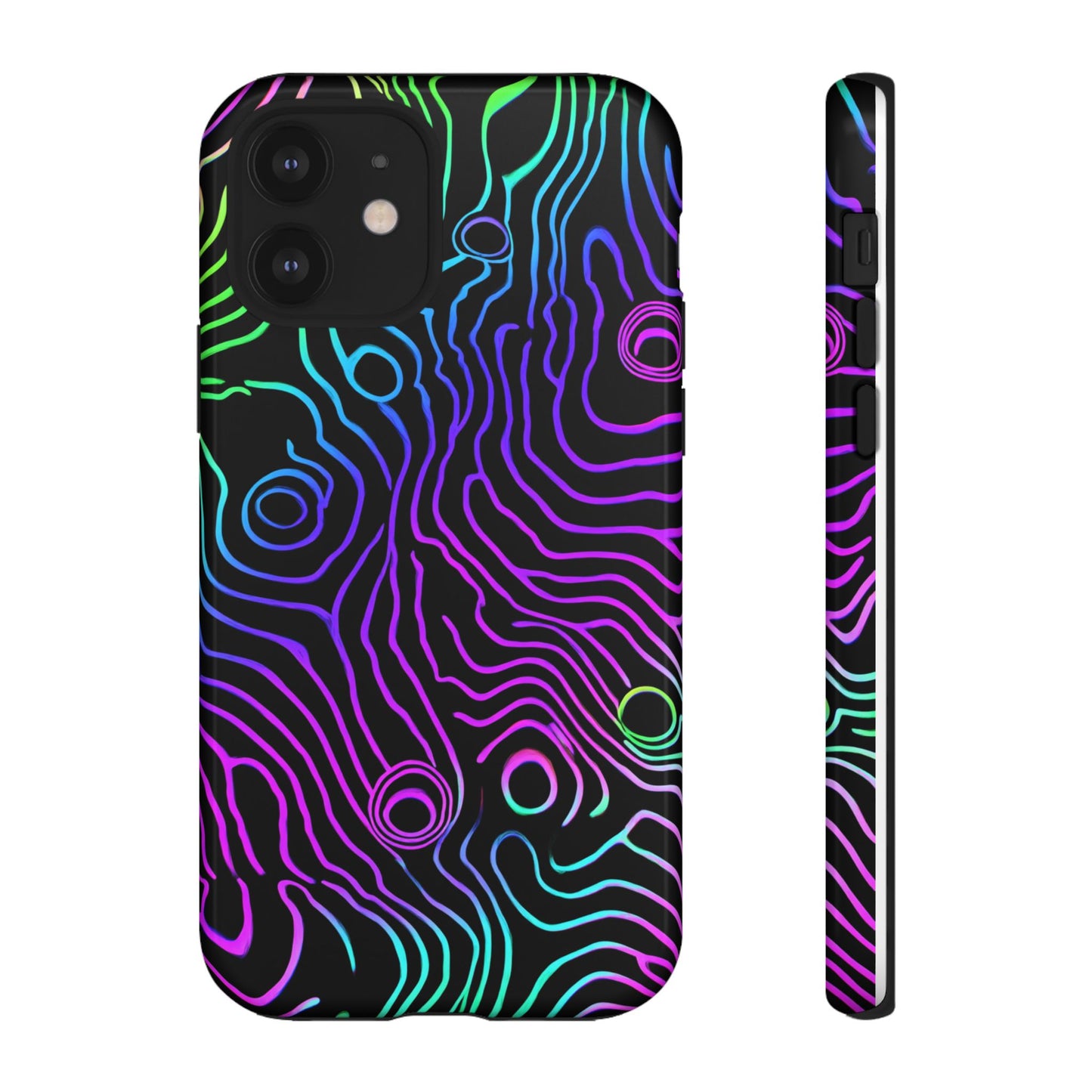 Topographic (iPhone X - iPhone 17 Pro Max) [TOUGH CASE]