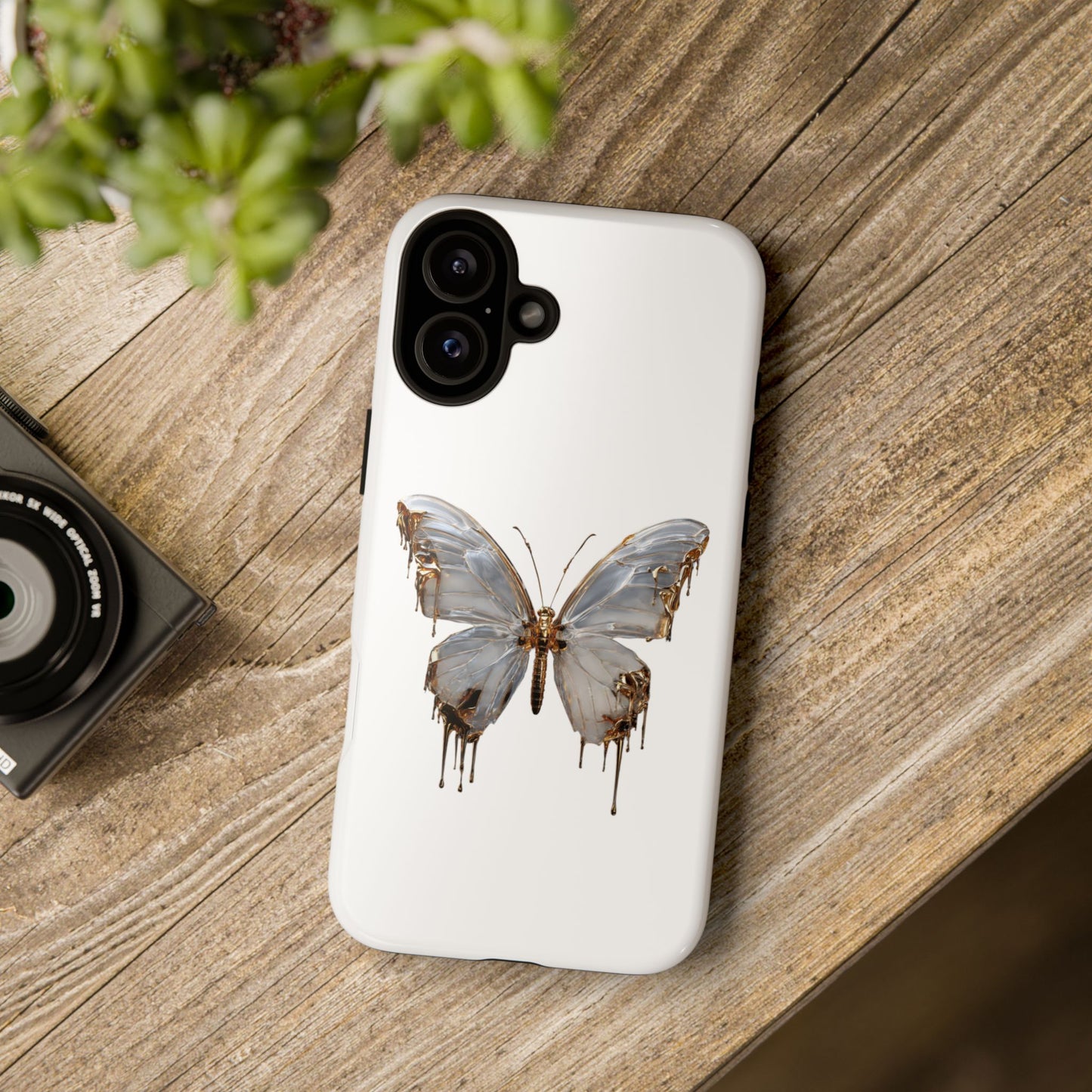 Butterfly 02 White Variant [TOUGH CASE]
