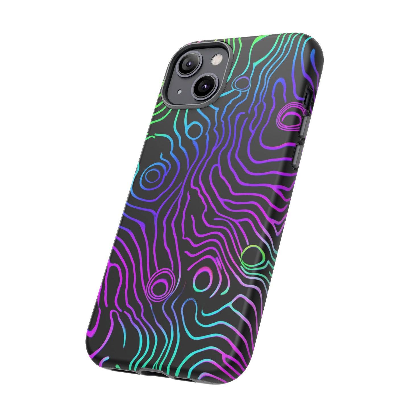 Topographic (iPhone X - iPhone 17 Pro Max) [TOUGH CASE]