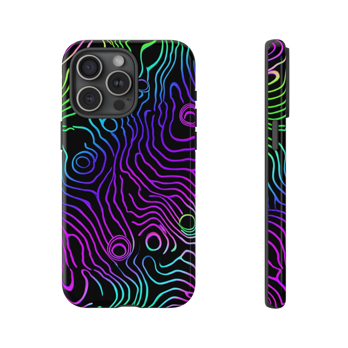 Topographic (iPhone X - iPhone 17 Pro Max) [TOUGH CASE]