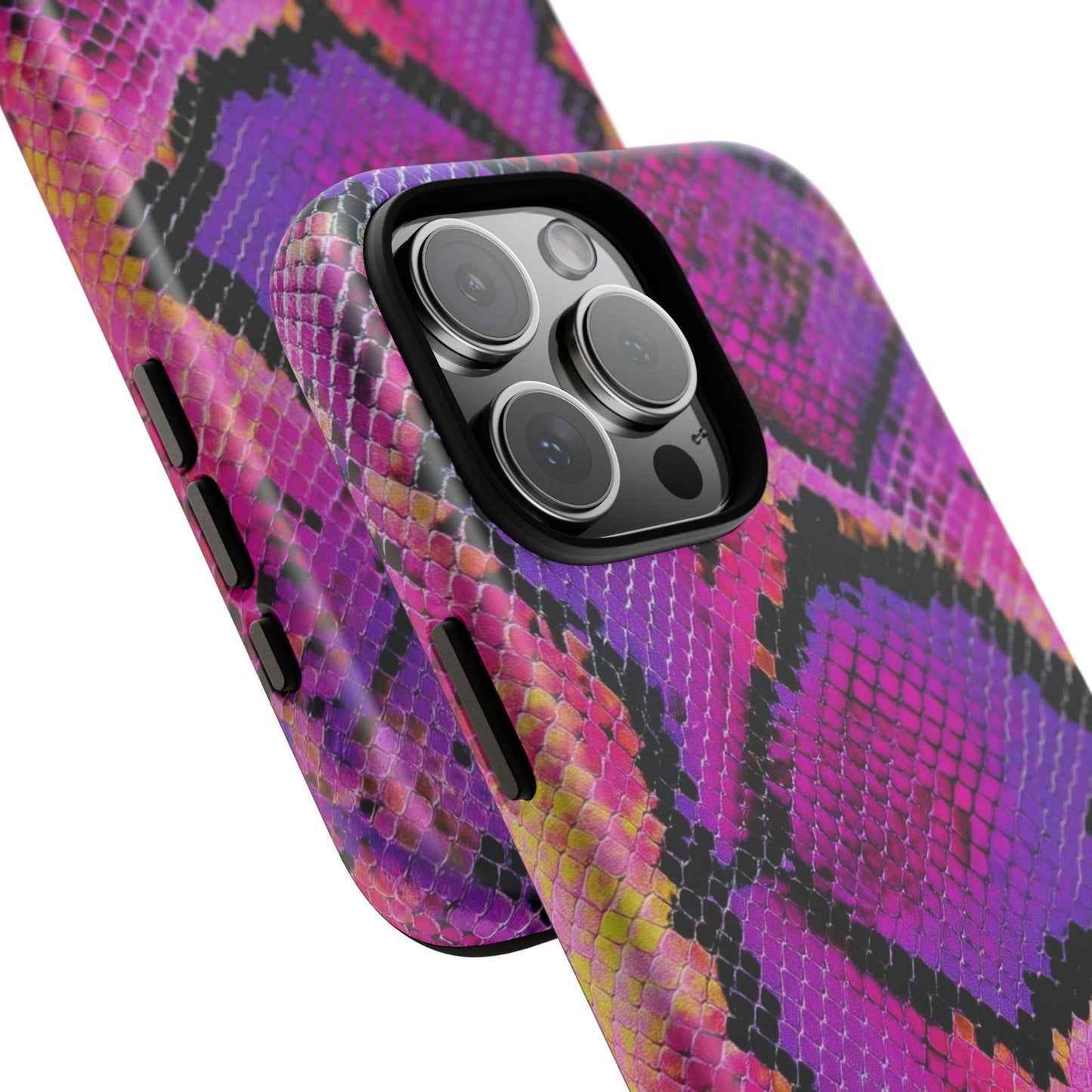 Purple Pink Snake Skin [TOUGH CASE]