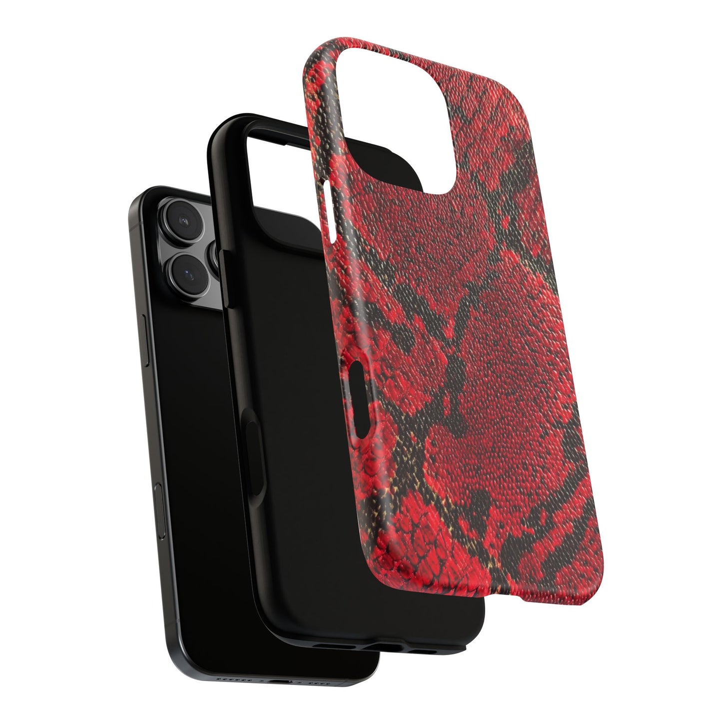 Red Snake Skin [TOUGH CASE]