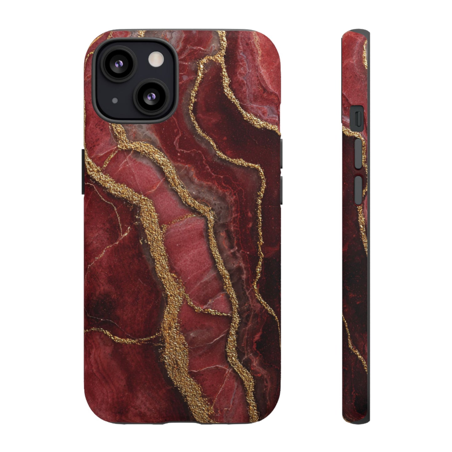 Red & Gold Marble [TOUGH CASE]