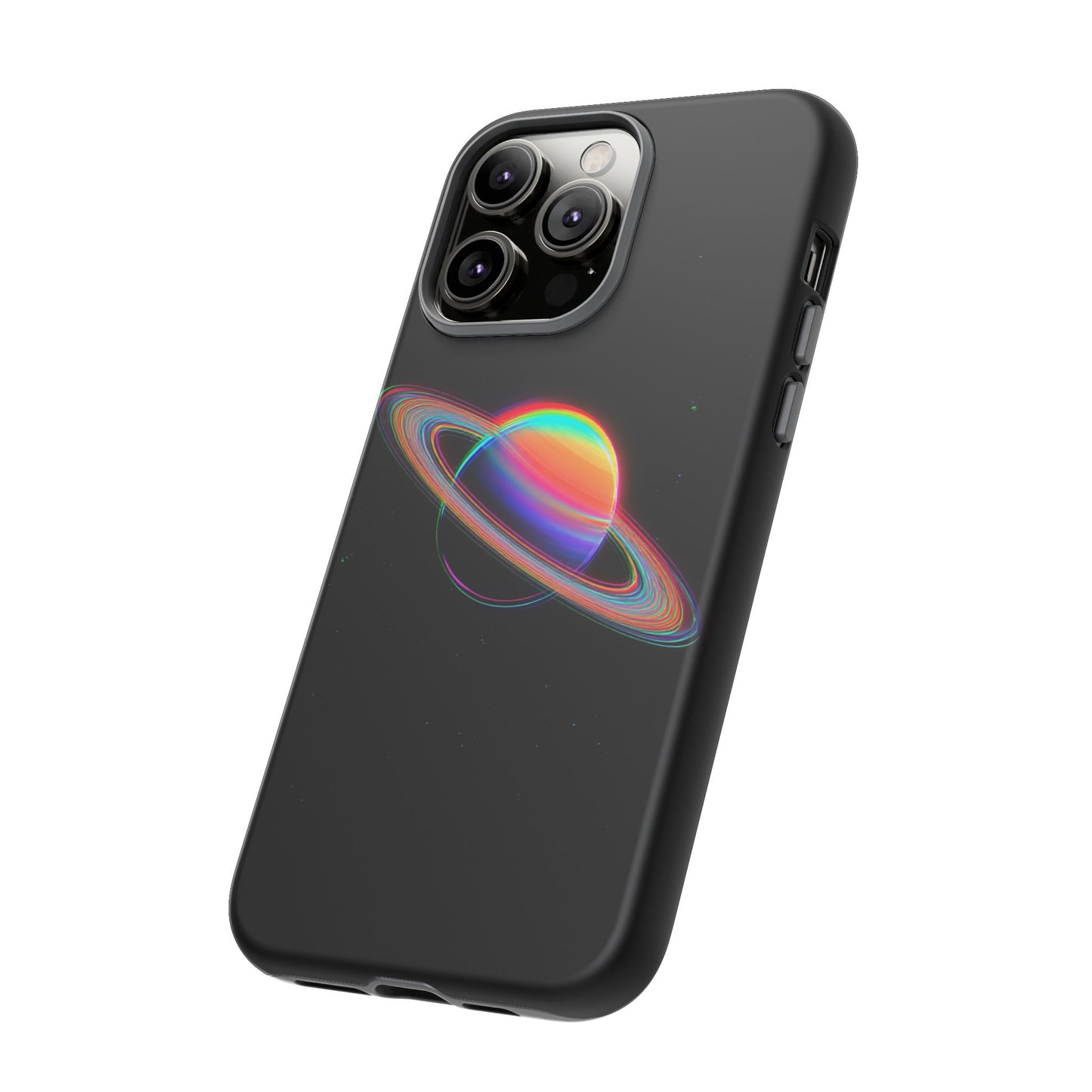 Glitched Saturn – (iPhone X - iPhone 17 Pro Max) [TOUGH CASE]