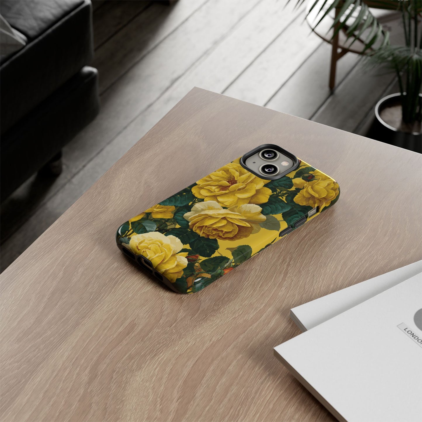 Floral Yellow Roses [TOUGH CASE]