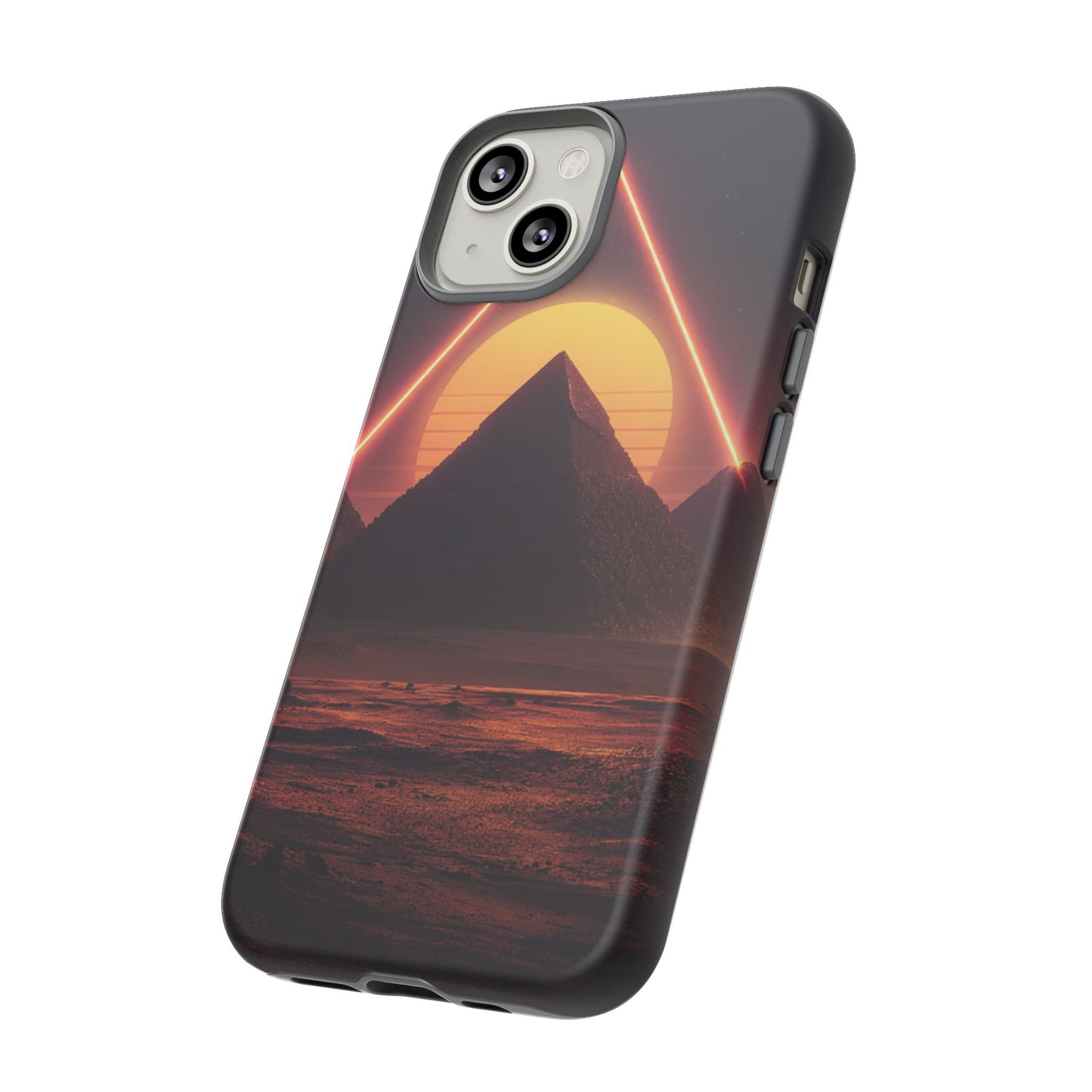 Retro Pyramid Sunset [TOUGH CASE]