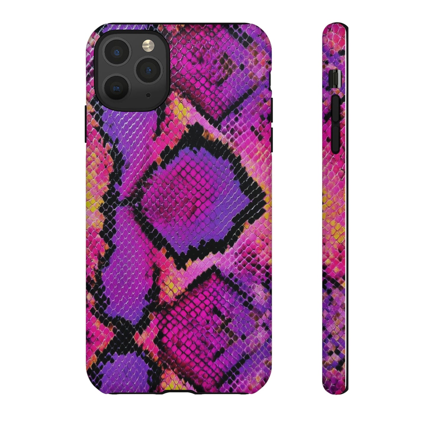 Purple Pink Snake Skin [TOUGH CASE]