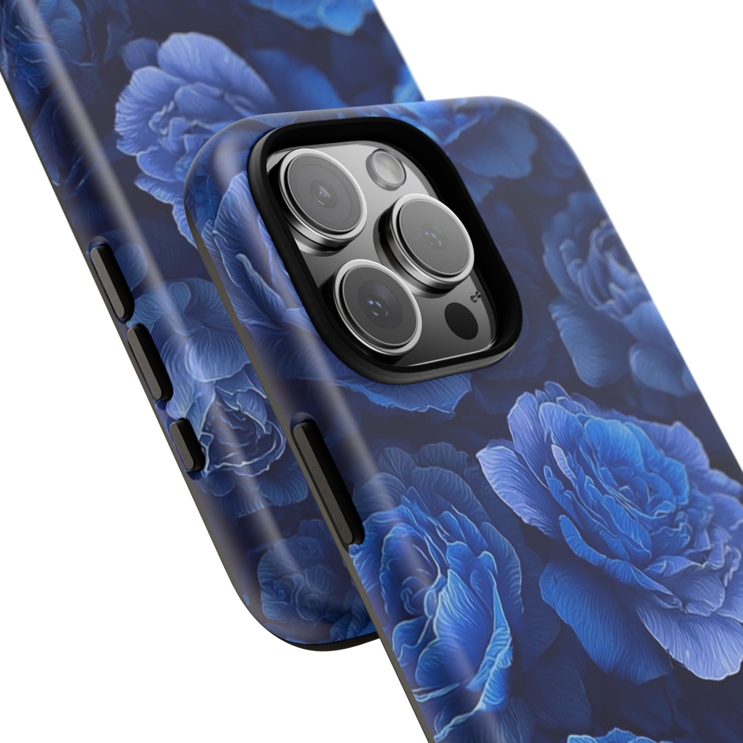 Floral Blue Roses [TOUGH CASE]