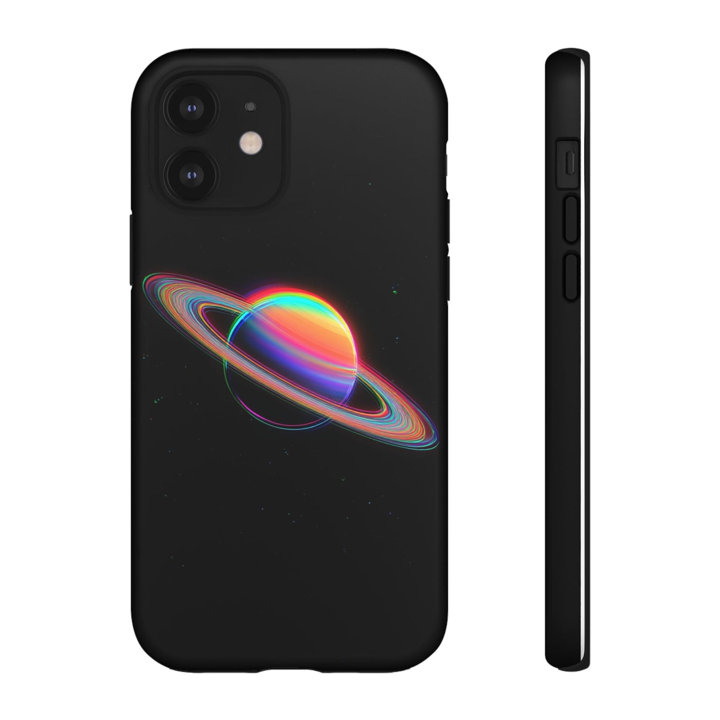 Glitched Saturn – (iPhone X - iPhone 17 Pro Max) [TOUGH CASE]