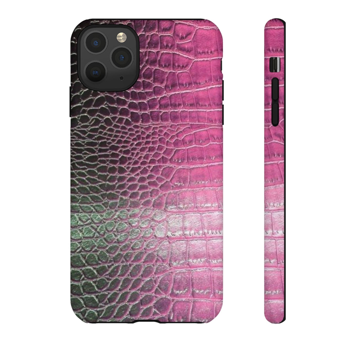 Purple Crocodile Leather [TOUGH CASE]