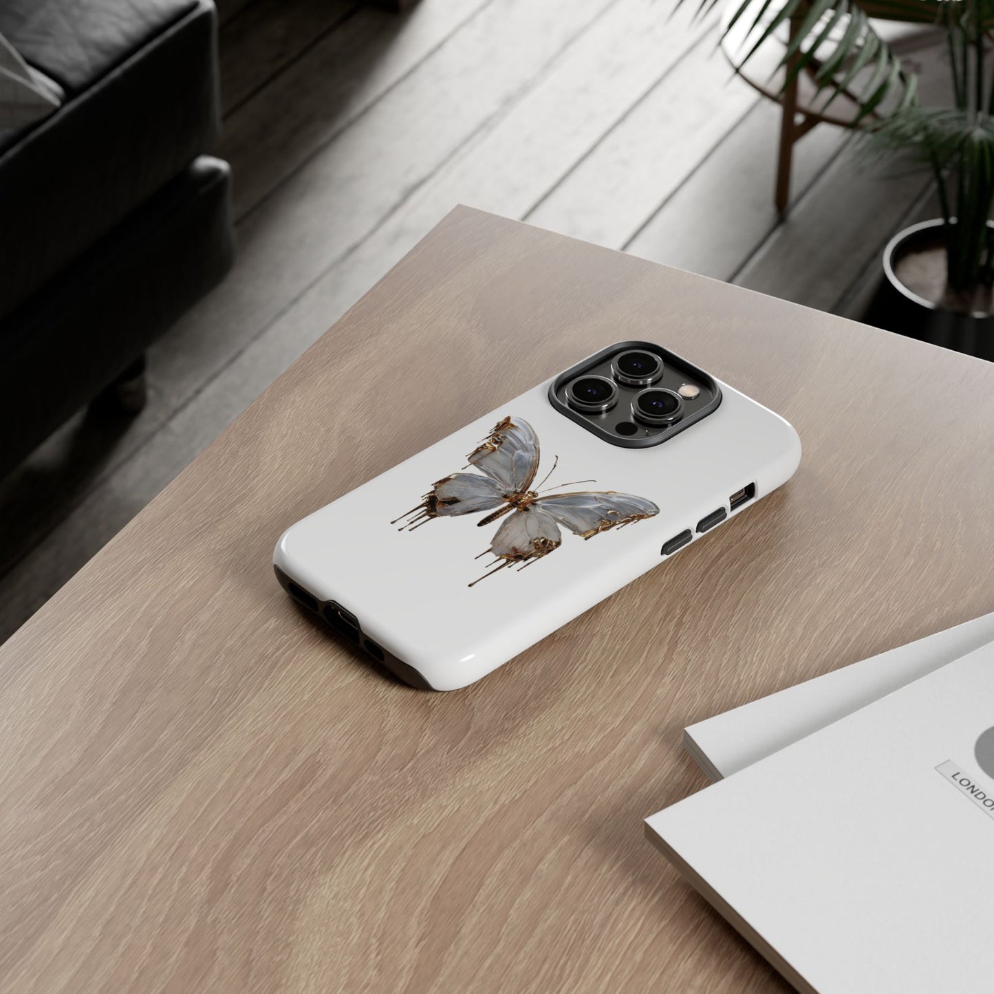 Butterfly 02 White Variant [TOUGH CASE]