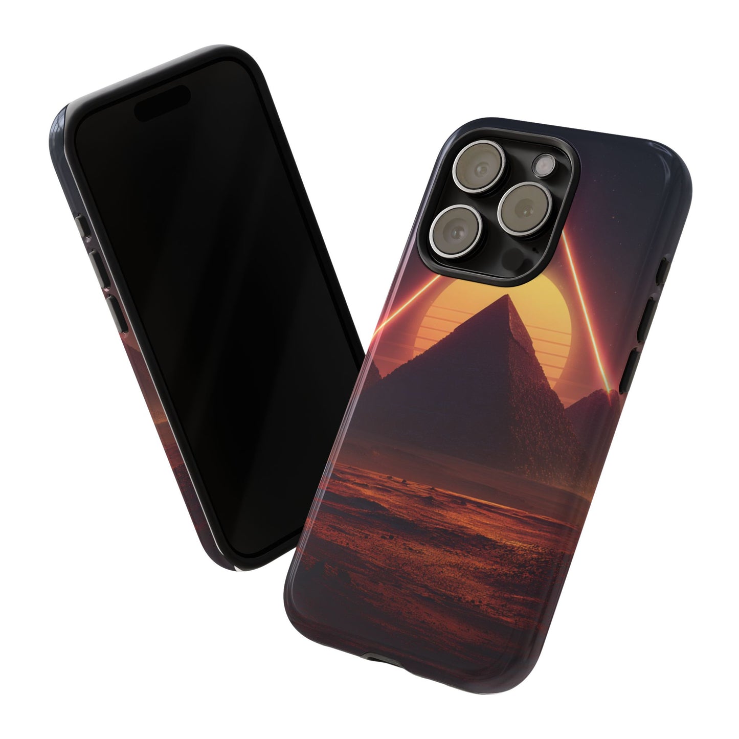 Retro Pyramid Sunset [TOUGH CASE]