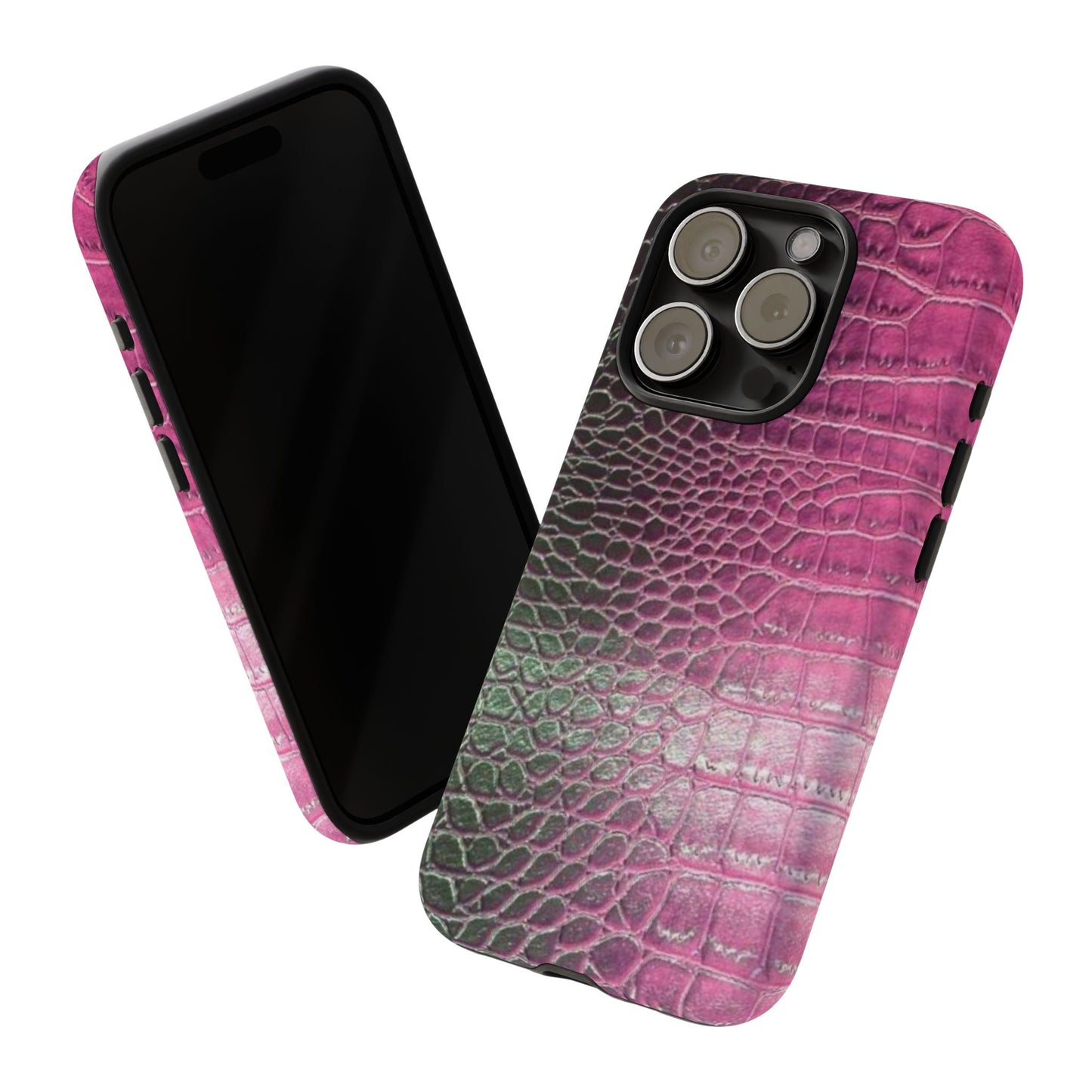 Purple Crocodile Leather [TOUGH CASE]