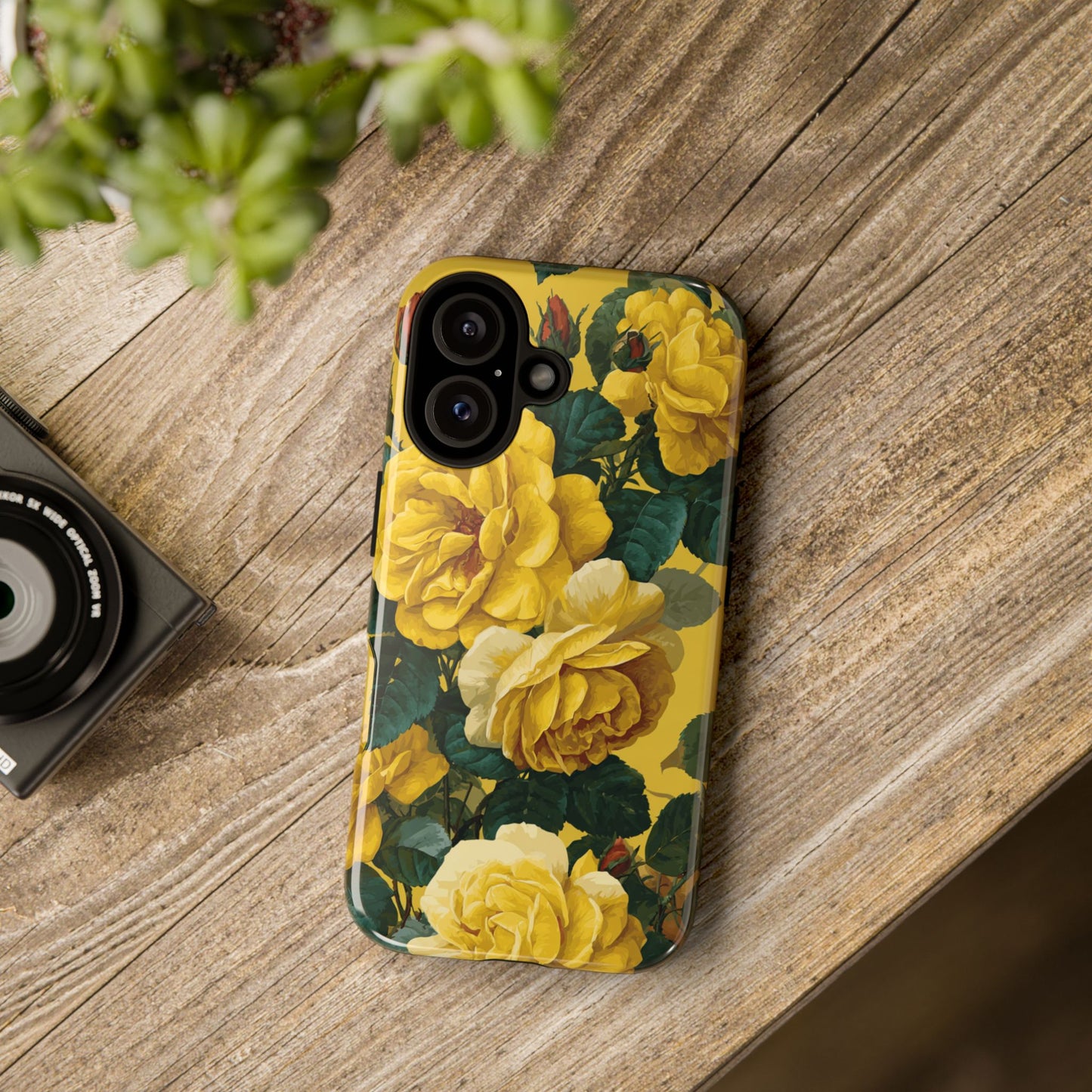 Floral Yellow Roses [TOUGH CASE]