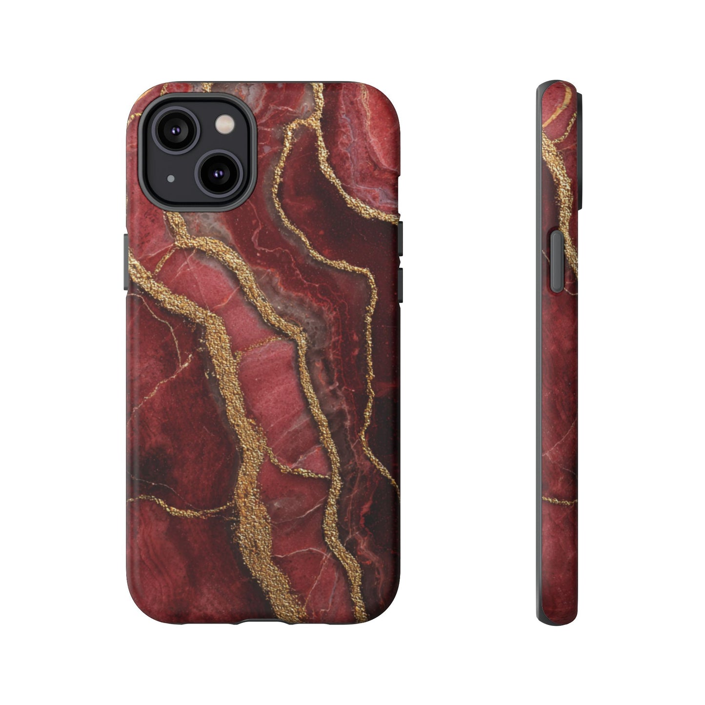 Red & Gold Marble [TOUGH CASE]