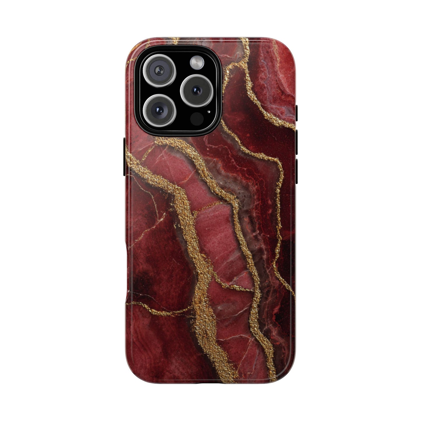 Red & Gold Marble [TOUGH CASE]