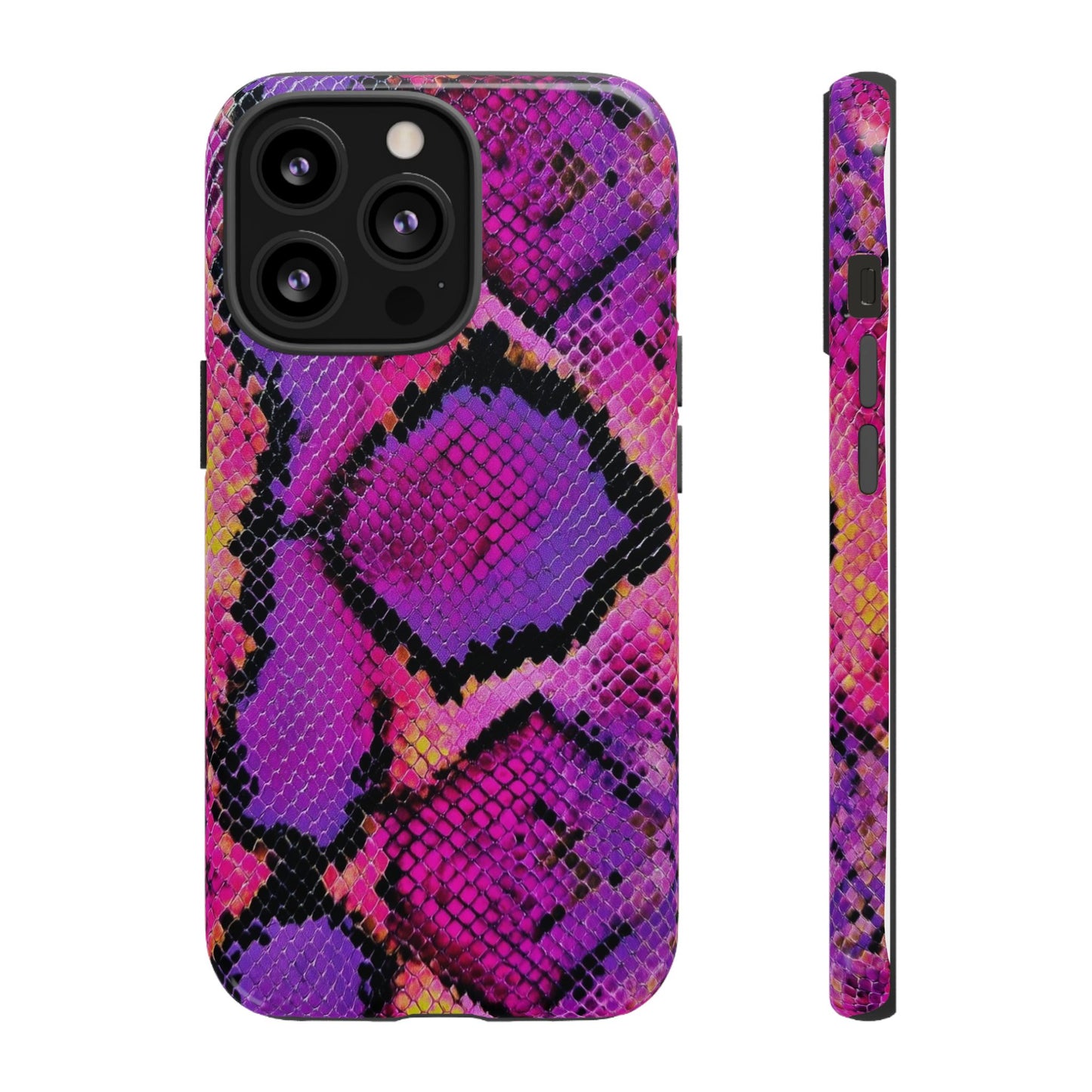 Purple Pink Snake Skin [TOUGH CASE]