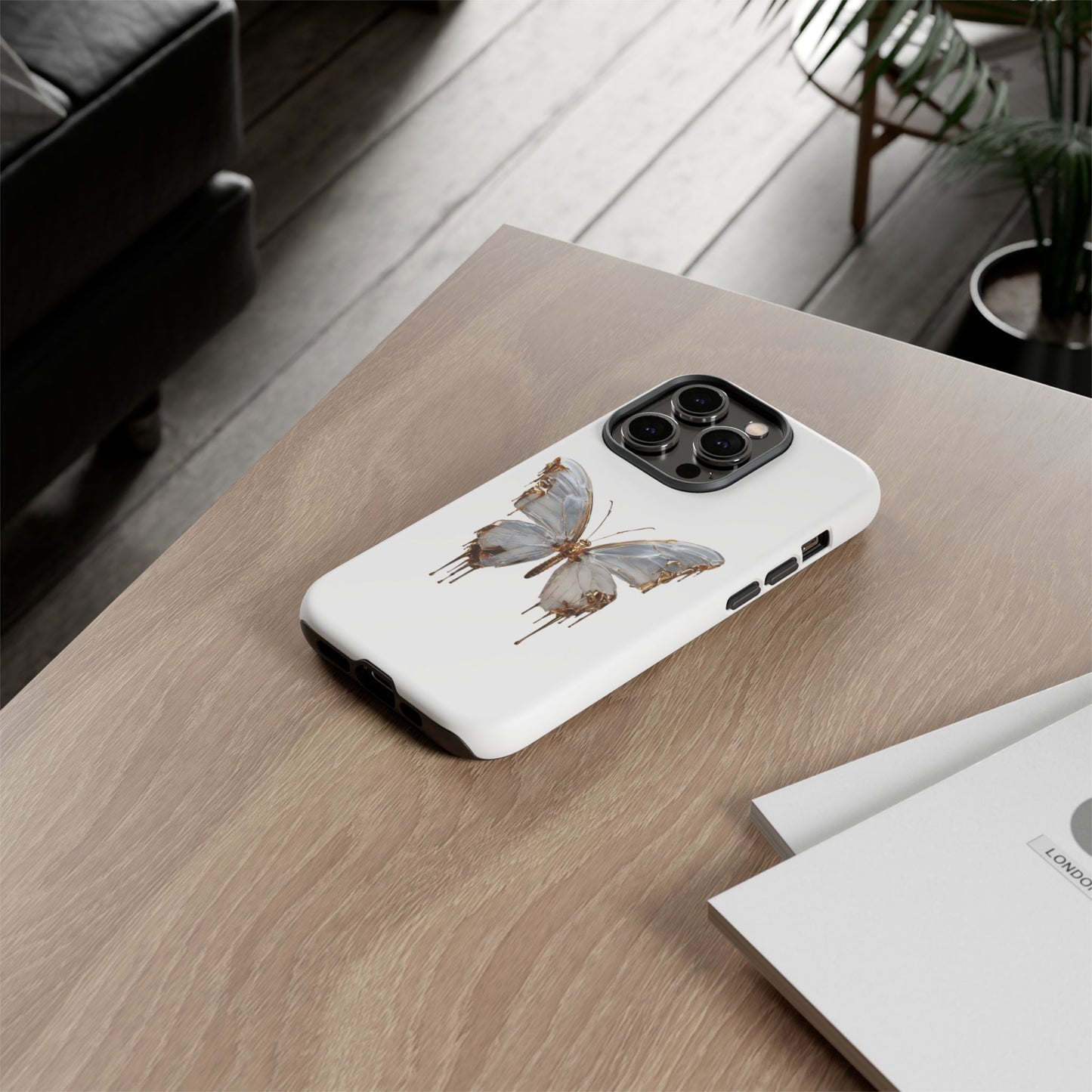 Butterfly 02 White Variant [TOUGH CASE]