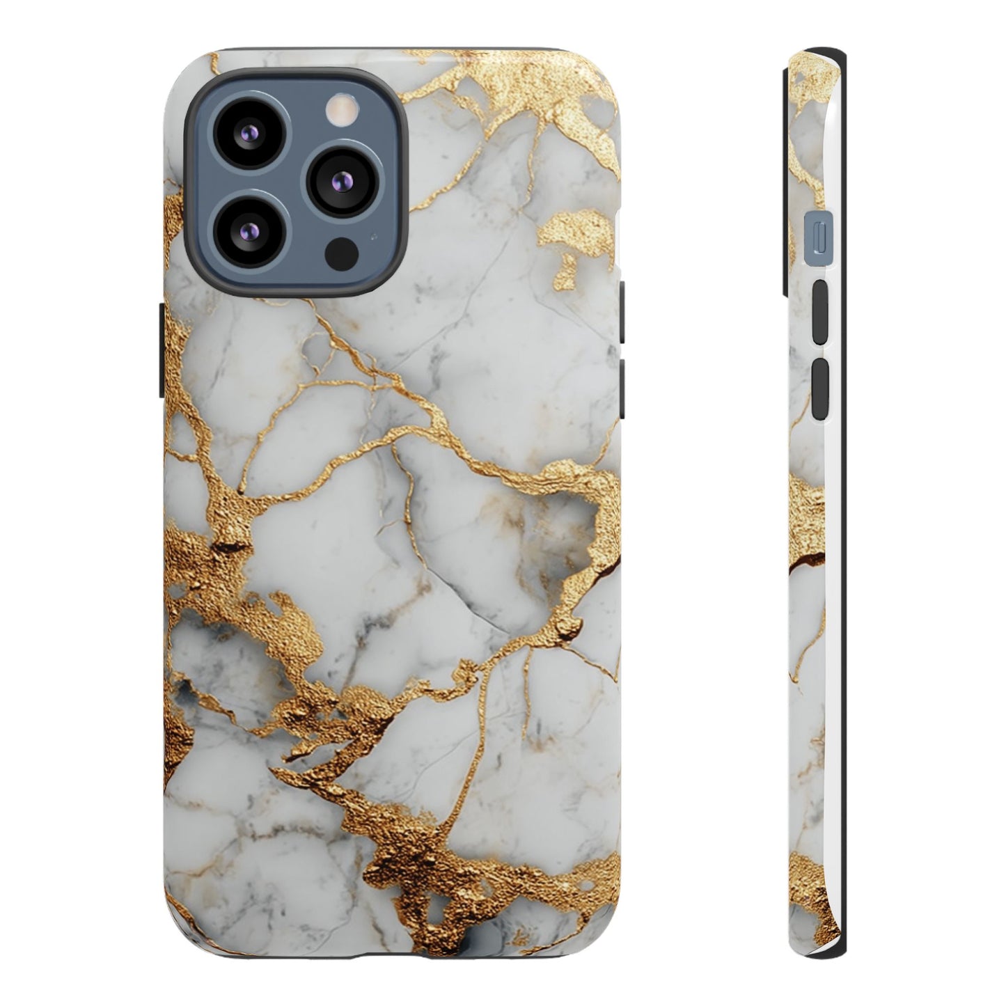 White & Gold Marble [TOUGH CASE]