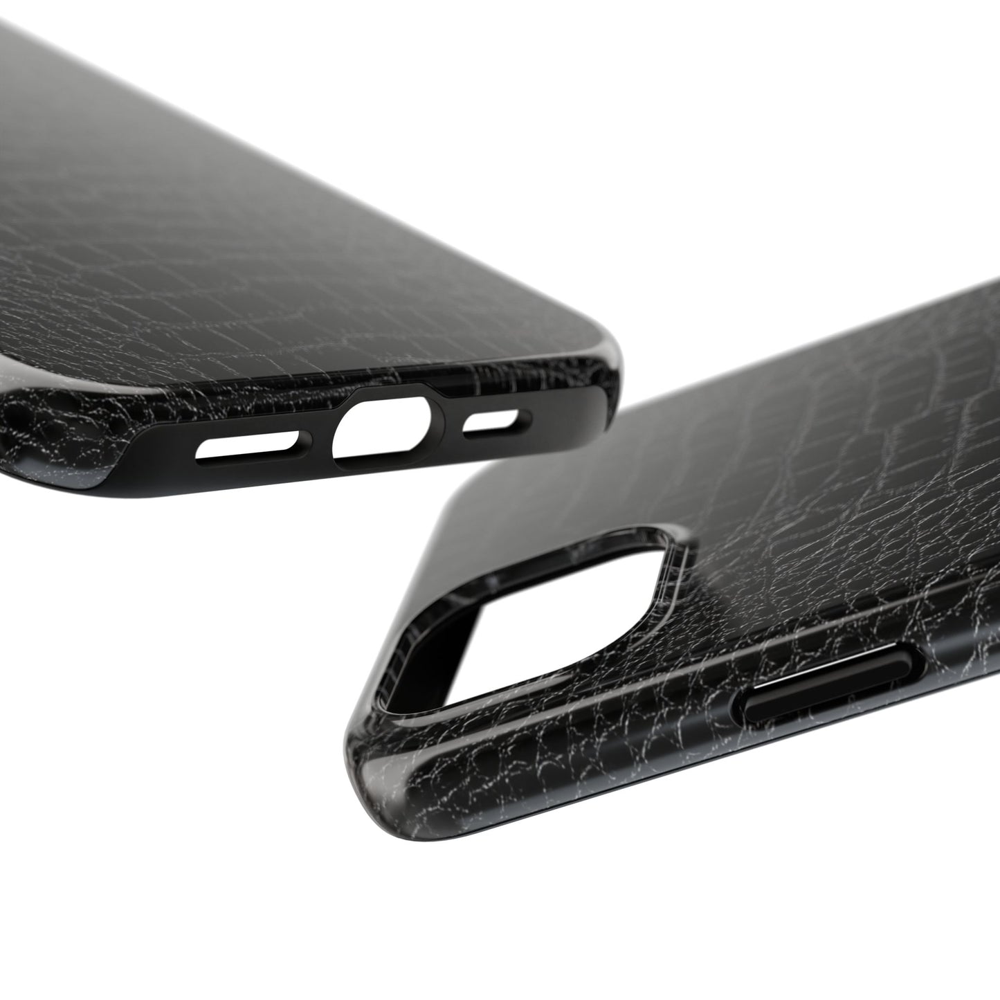Black Crocodile Skin