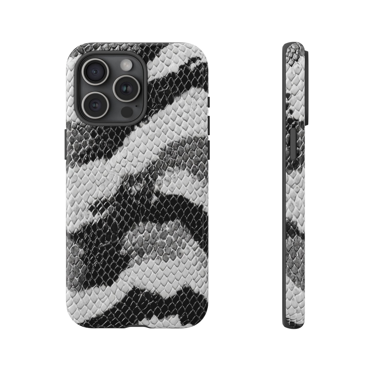 Black & White Snakeskin [TOUGH CASE]