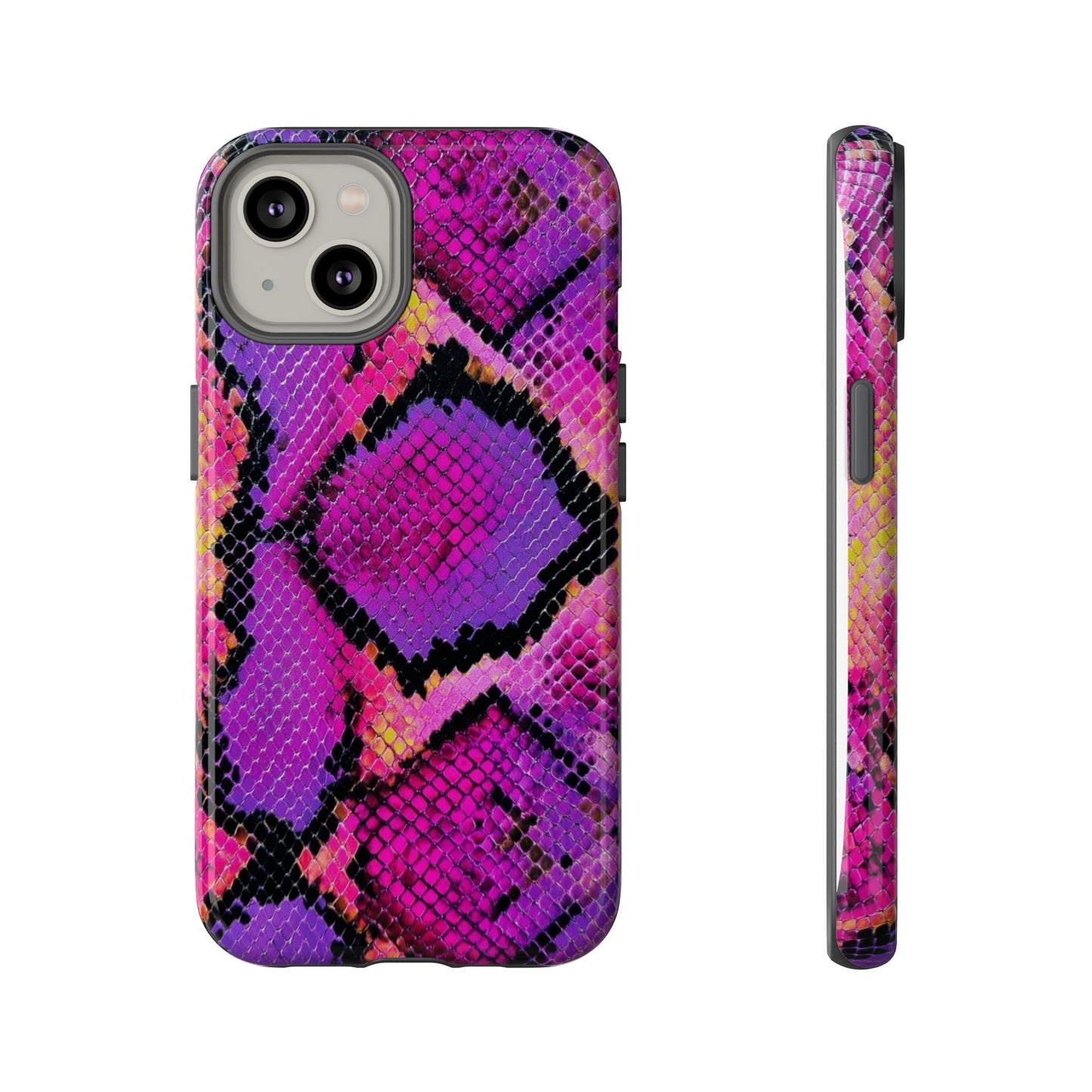 Purple Pink Snake Skin [TOUGH CASE]