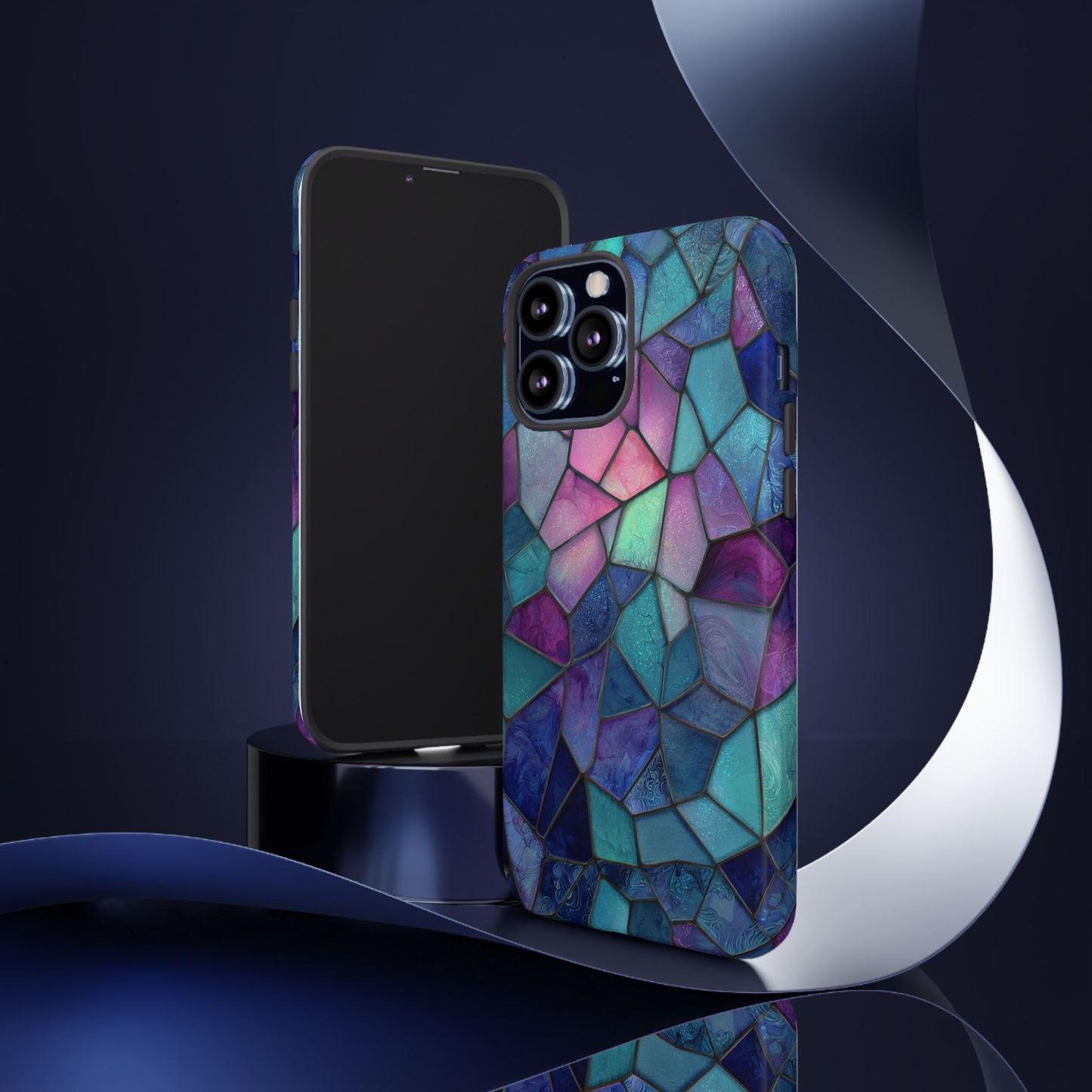 Stained Glass (iPhone X - iPhone 17 Pro Max) [TOUGH CASE]