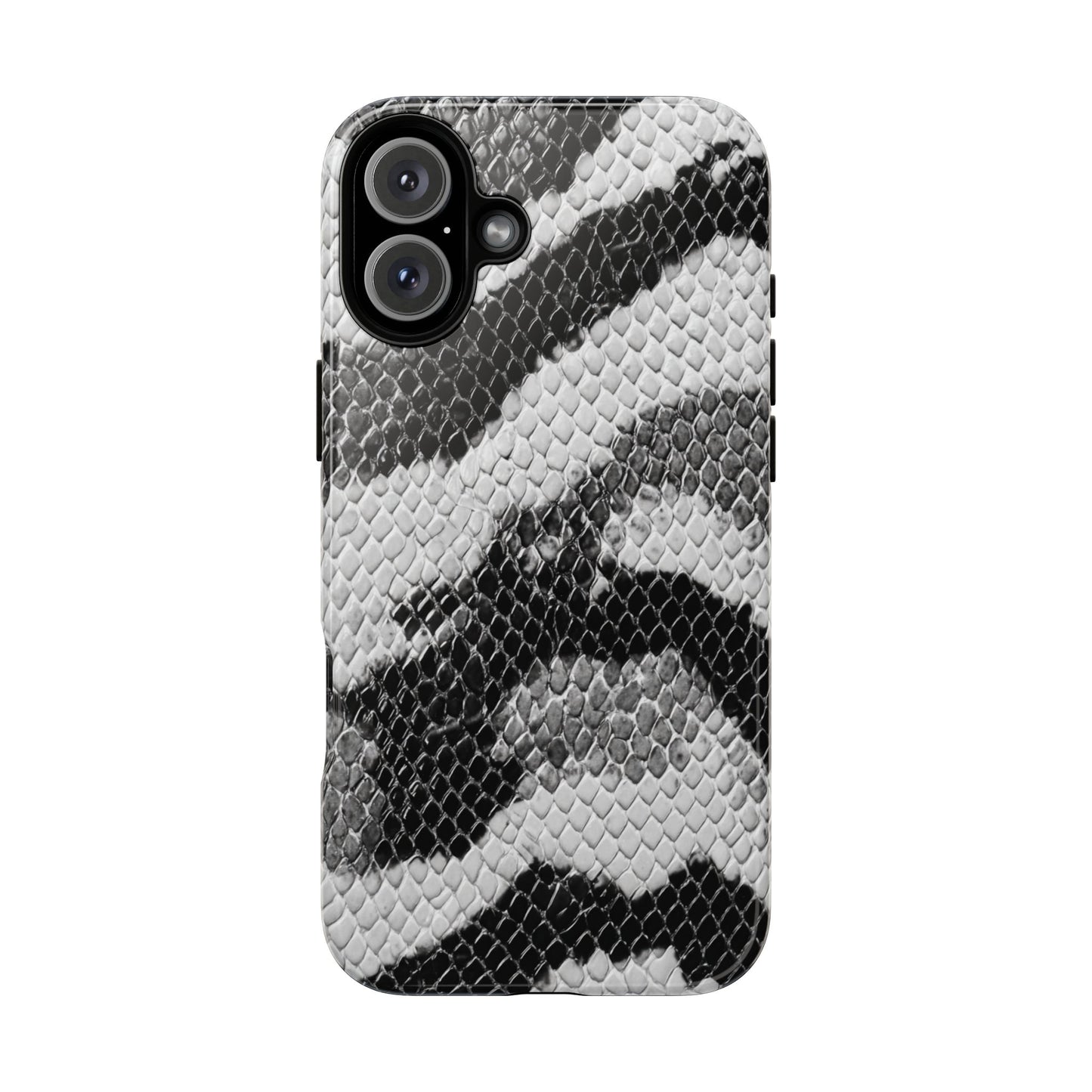Black & White Snakeskin [TOUGH CASE]