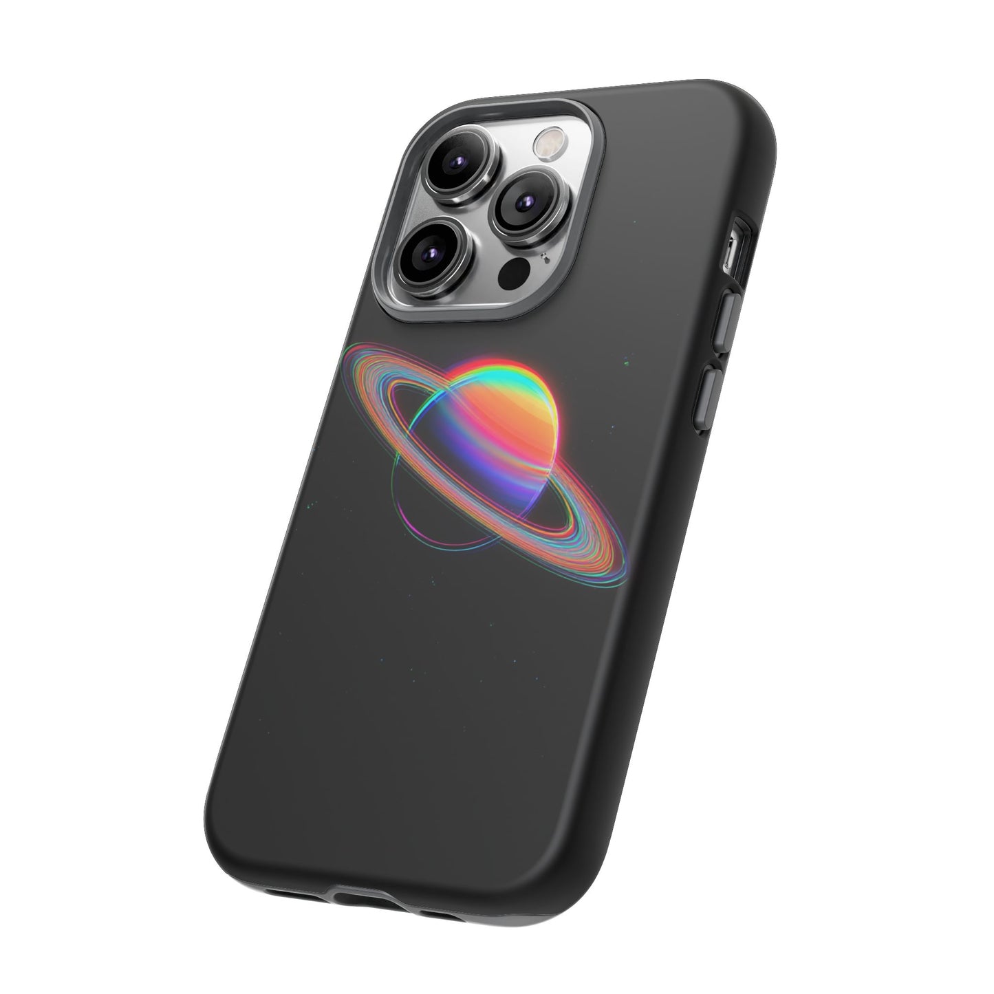 Glitched Saturn – (iPhone X - iPhone 17 Pro Max) [TOUGH CASE]