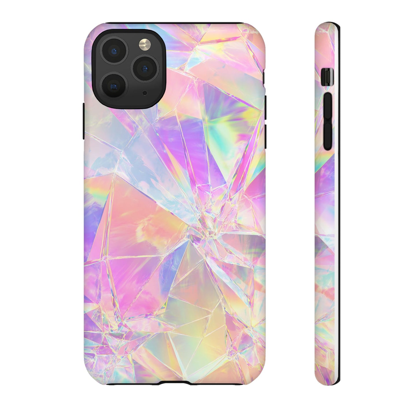 Iridescent Shards Phone Case (iPhone X - iPhone 17 Pro Max) [TOUGH CASE]