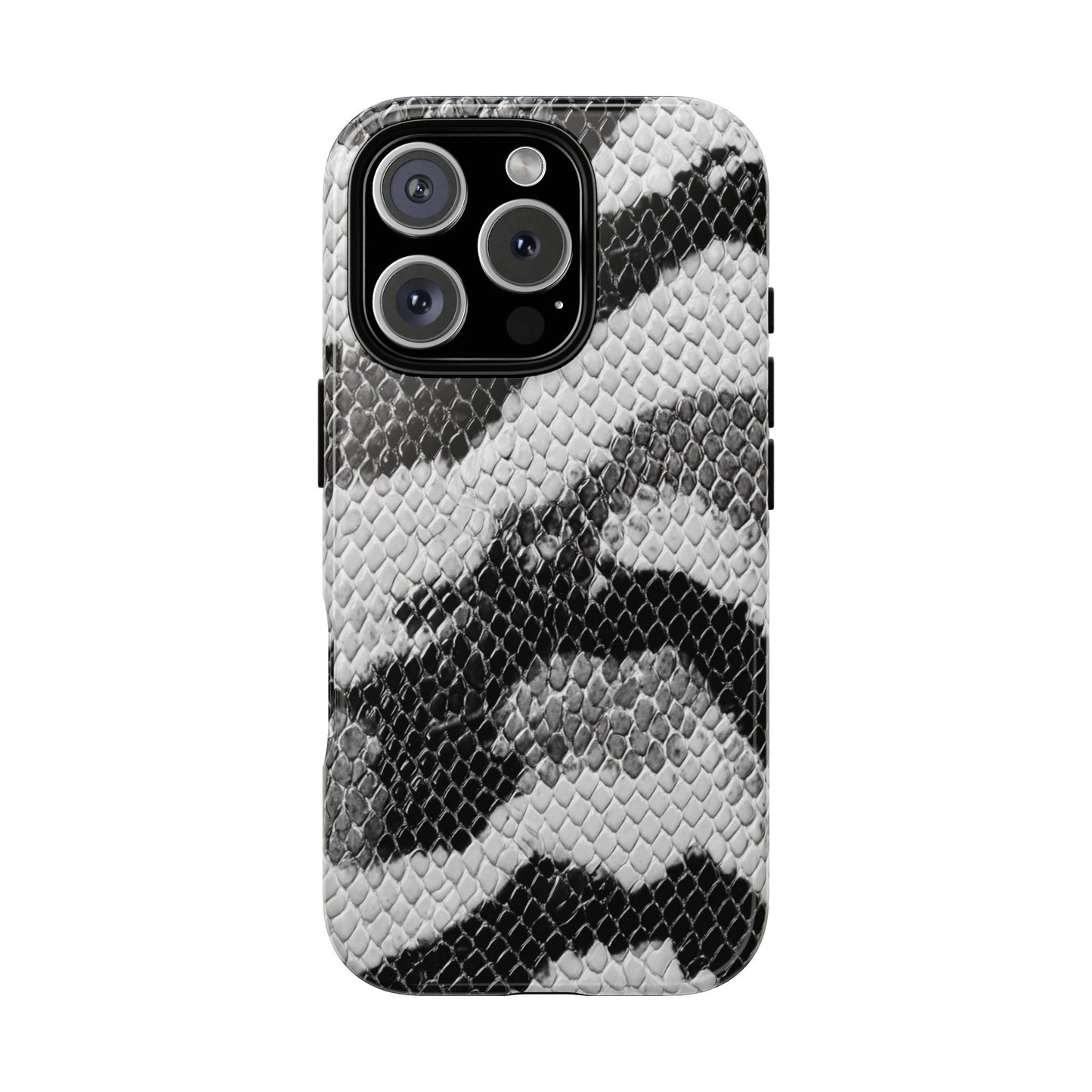 Black & White Snakeskin [TOUGH CASE]