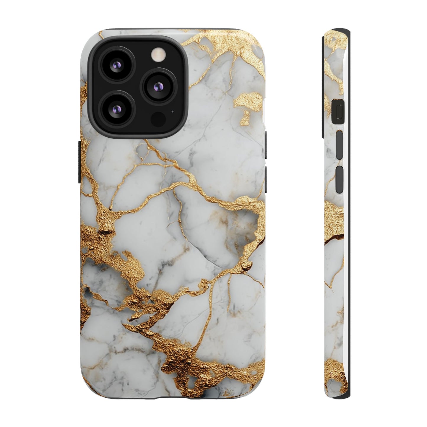 White & Gold Marble [TOUGH CASE]