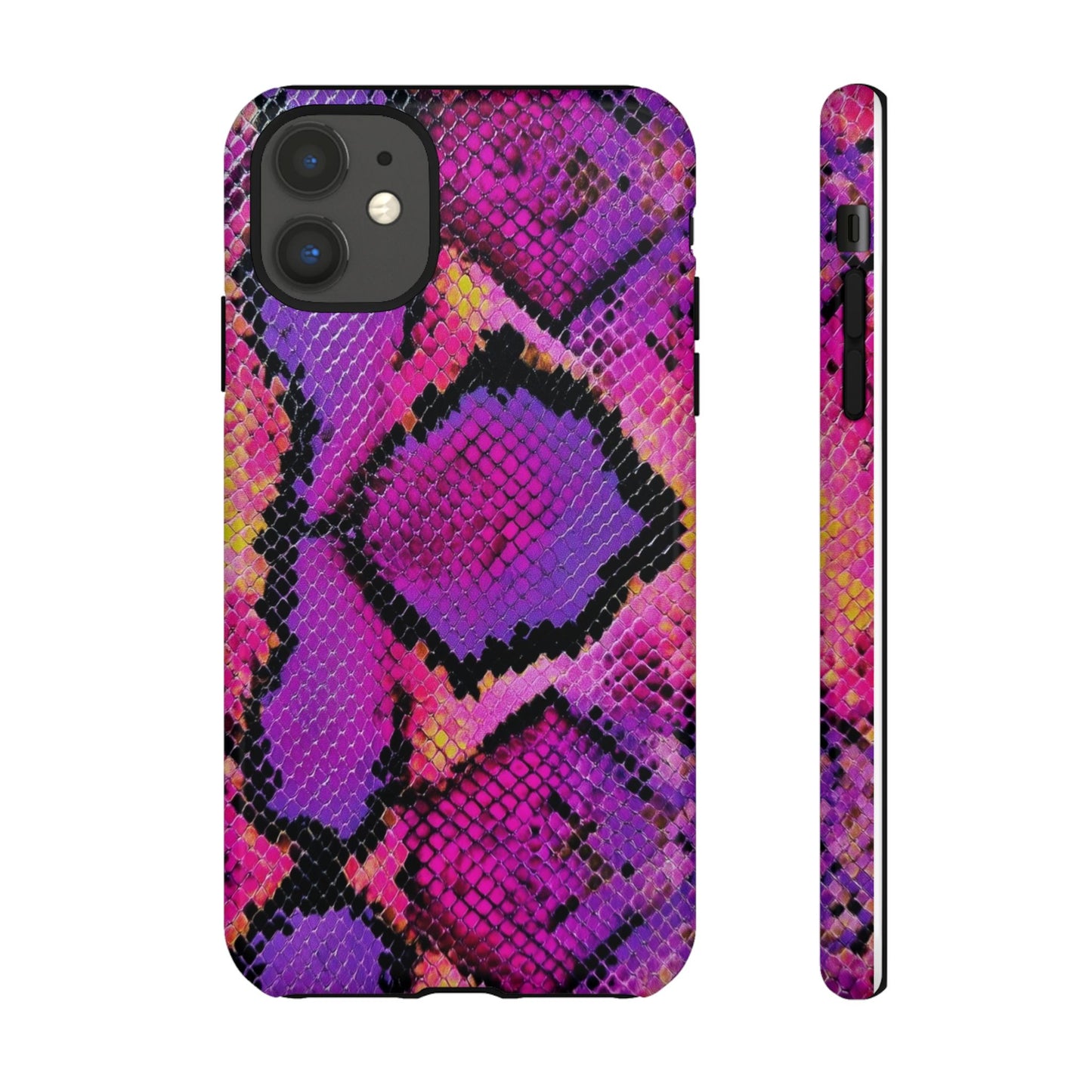 Purple Pink Snake Skin [TOUGH CASE]