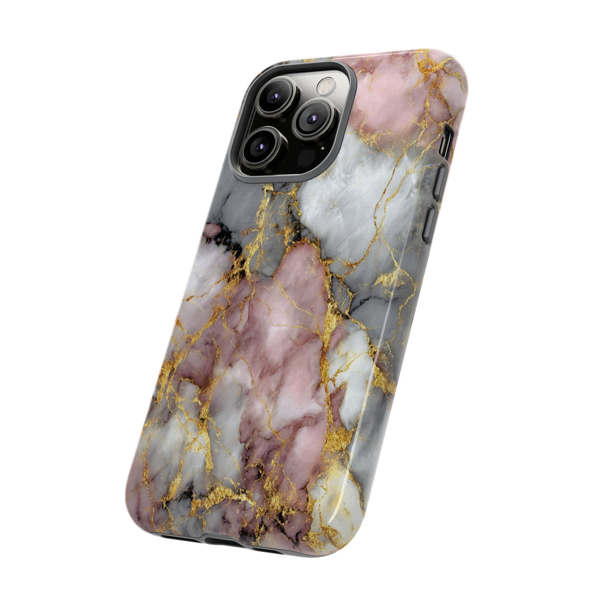 Rose & White Marble