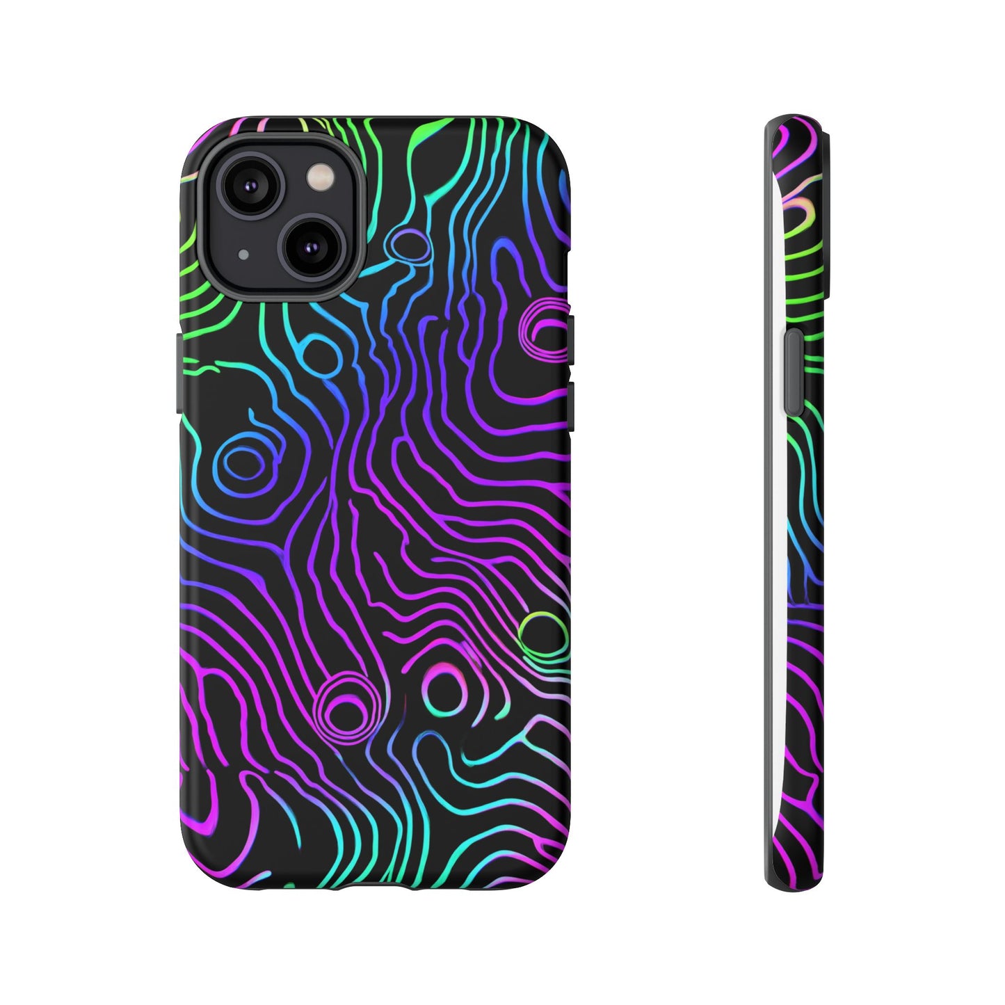Topographic (iPhone X - iPhone 17 Pro Max) [TOUGH CASE]