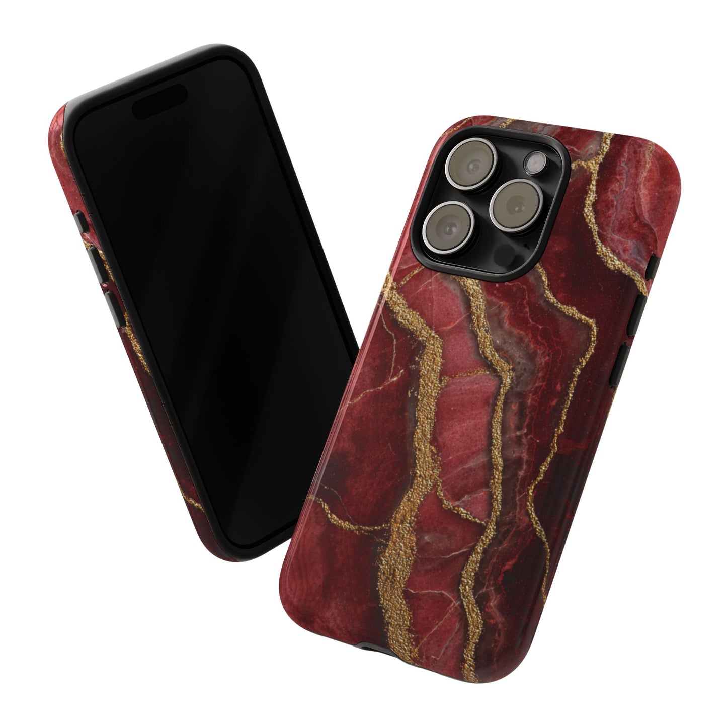 Red & Gold Marble [TOUGH CASE]