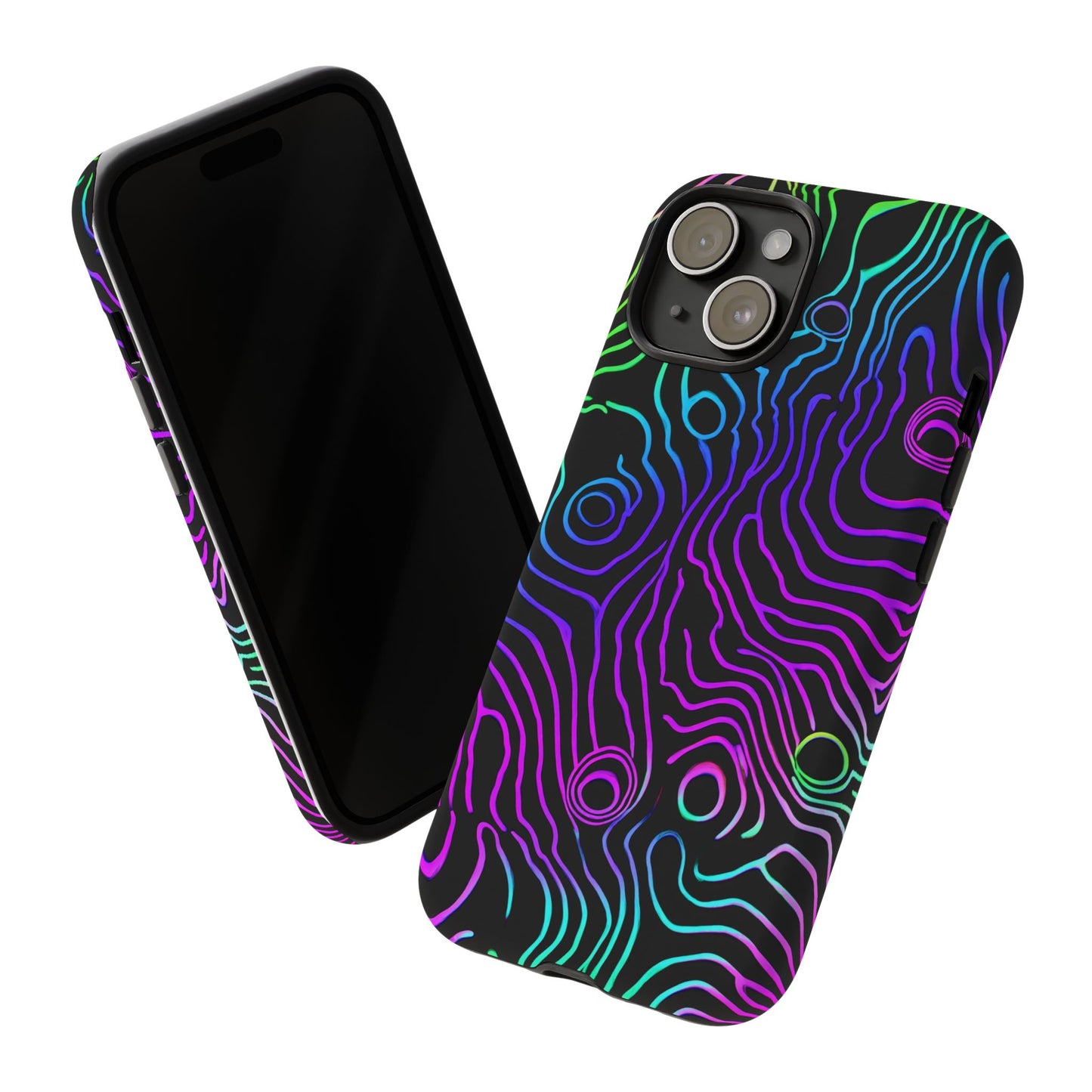 Topographic (iPhone X - iPhone 17 Pro Max) [TOUGH CASE]