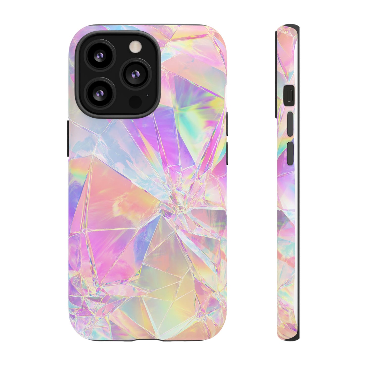 Iridescent Shards Phone Case (iPhone X - iPhone 17 Pro Max) [TOUGH CASE]