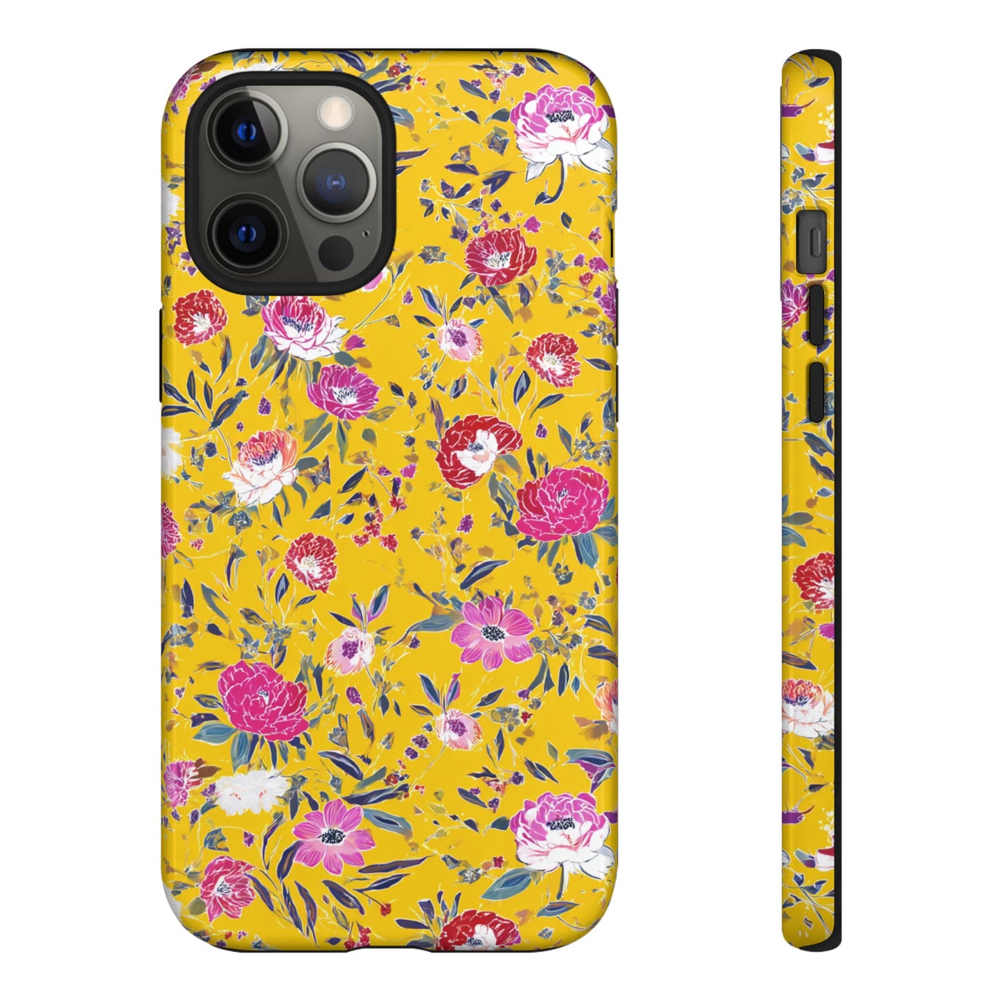 Floral 01 (iPhone X - iPhone 17 Pro Max) [TOUGH CASE]