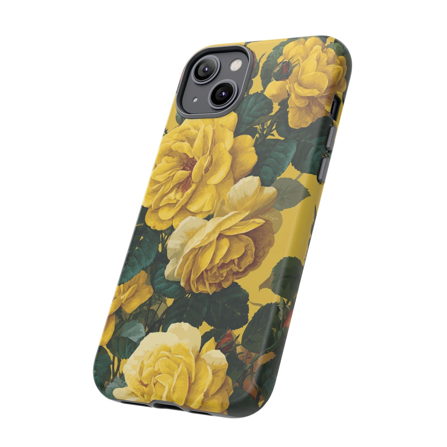Floral Yellow Roses [TOUGH CASE]