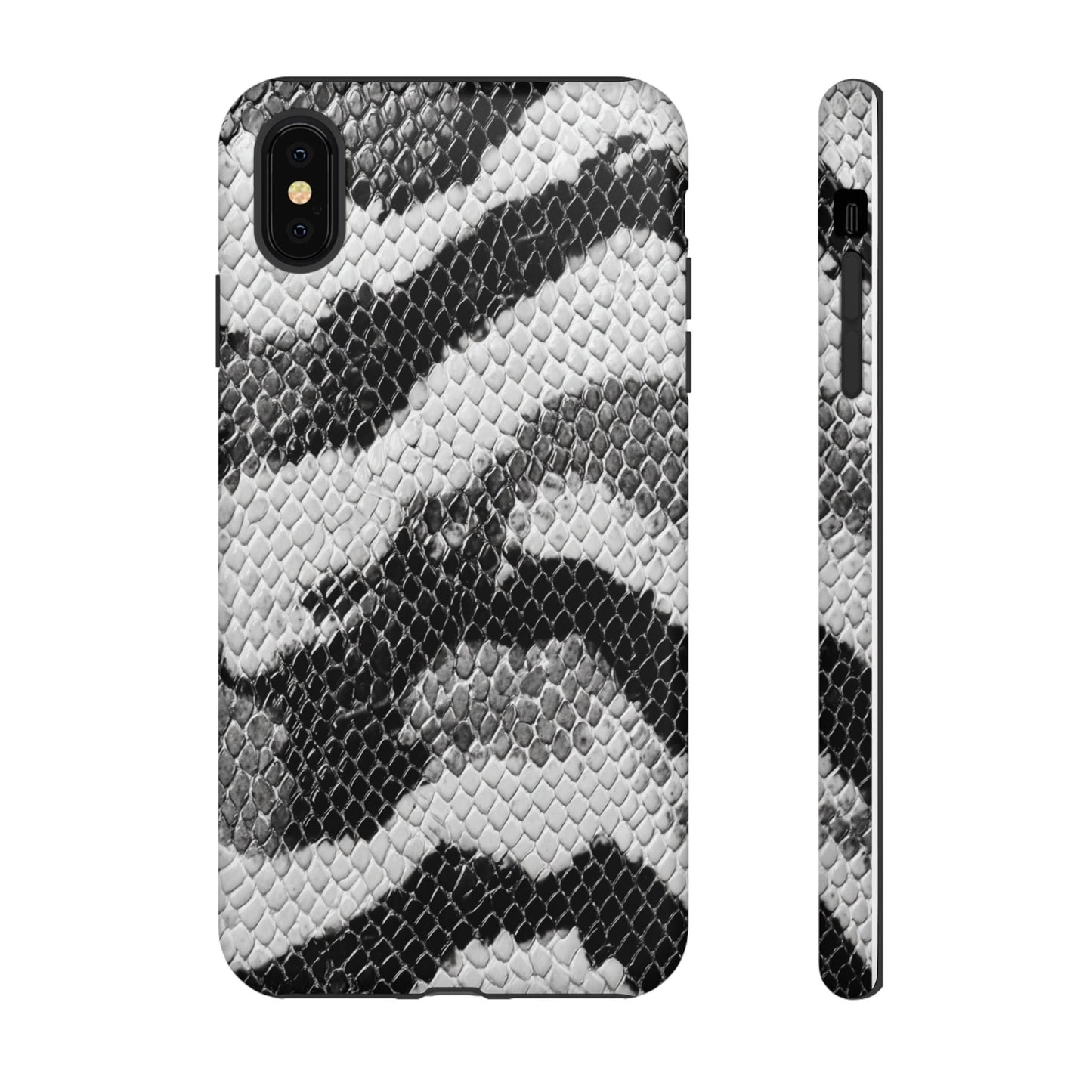 Black & White Snakeskin [TOUGH CASE]