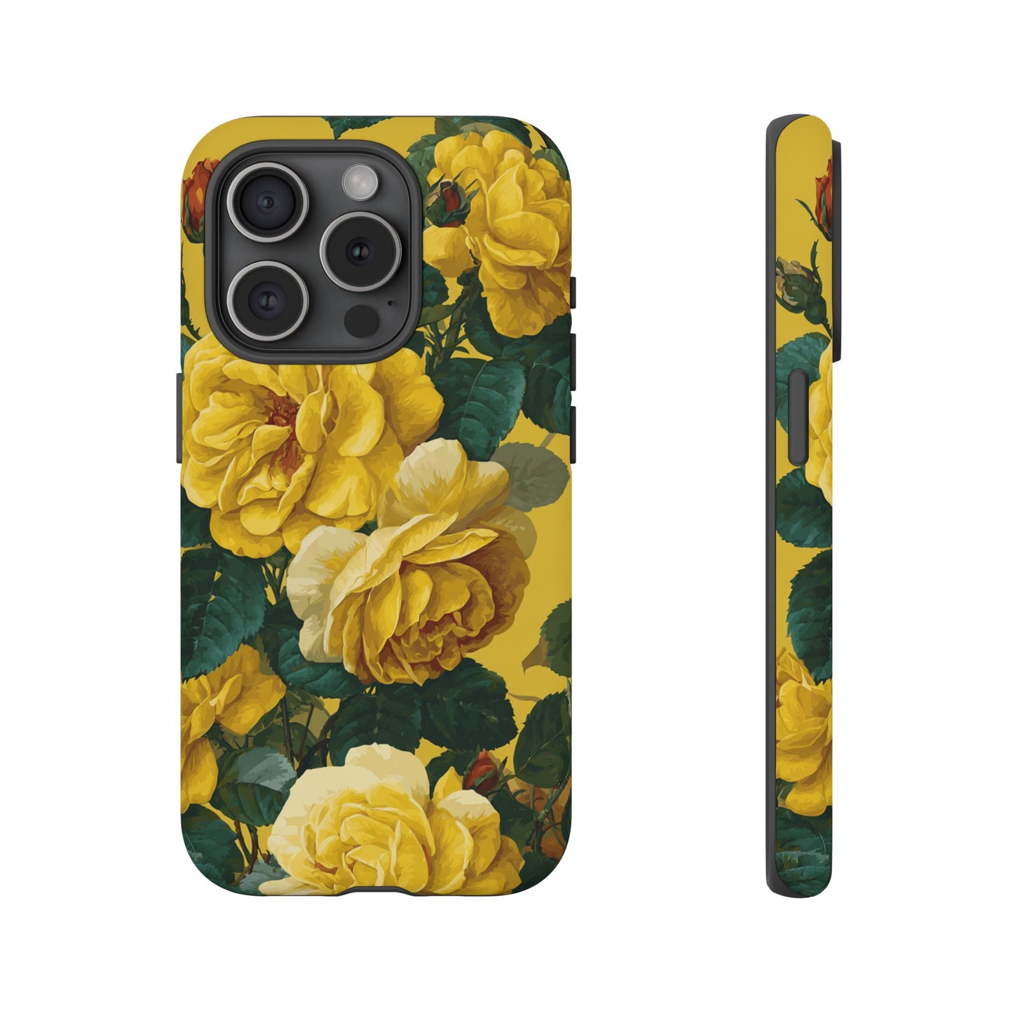 Floral Yellow Roses [TOUGH CASE]